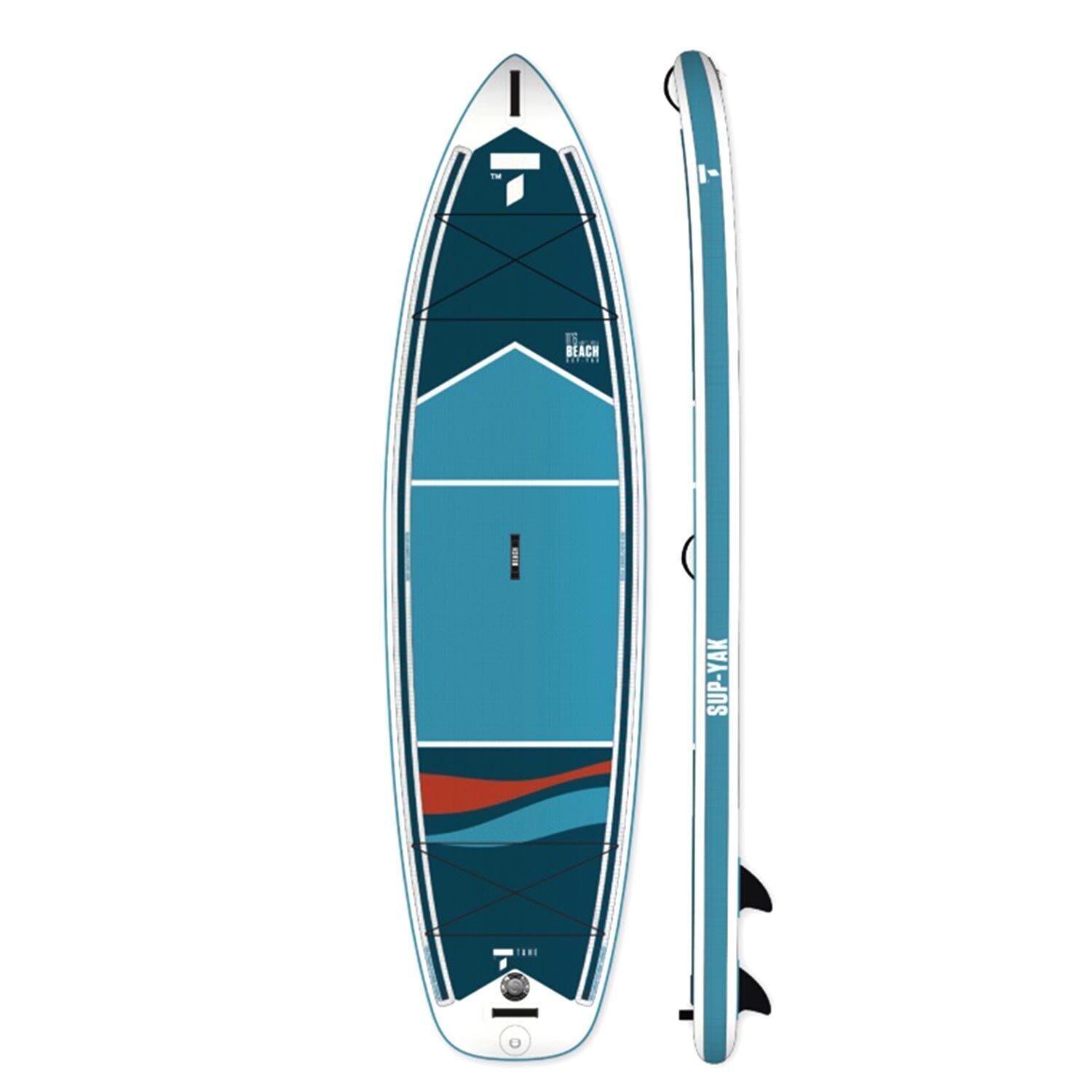 11'6" Inflatable 2Person Hybrid StandUp Paddleboard/Kayak Package