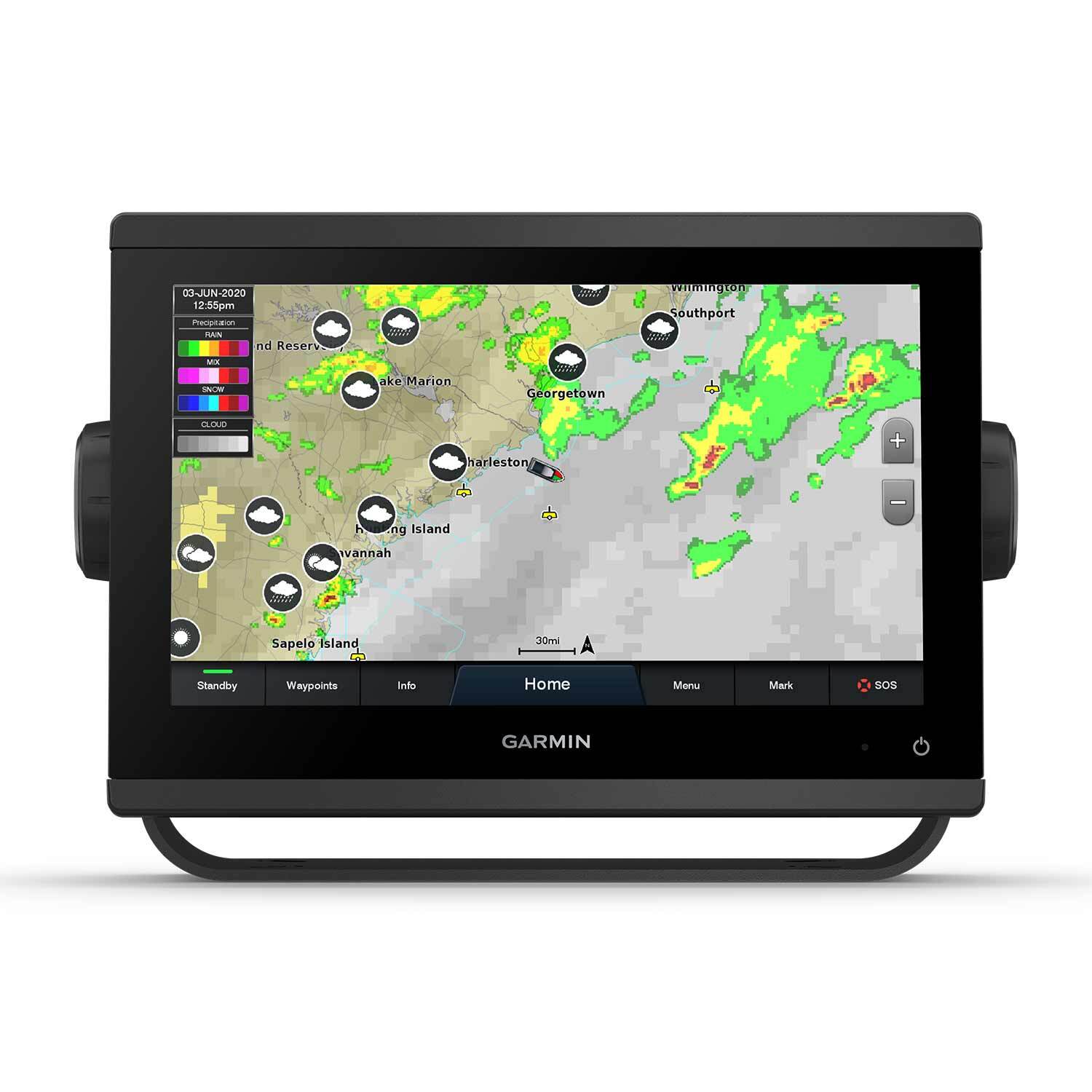 GPSMAP 923xsv Multifunction Display with SideVu, ClearVu and Traditional CHIRP and Worldwide Basemap Charts | West Marine