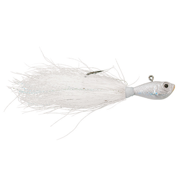 Light Brown) Key West Bonefish Bucktail Jigs - 30 ° Angled - 1/8 oz - 3 Pack : S