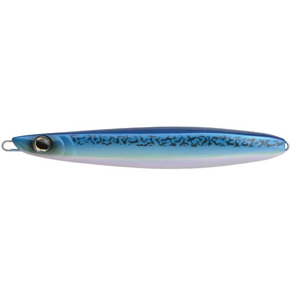 SHIMANO Butterfly Flat-Side Jig - Blue/Mackerel, 10 oz. 7 1/2