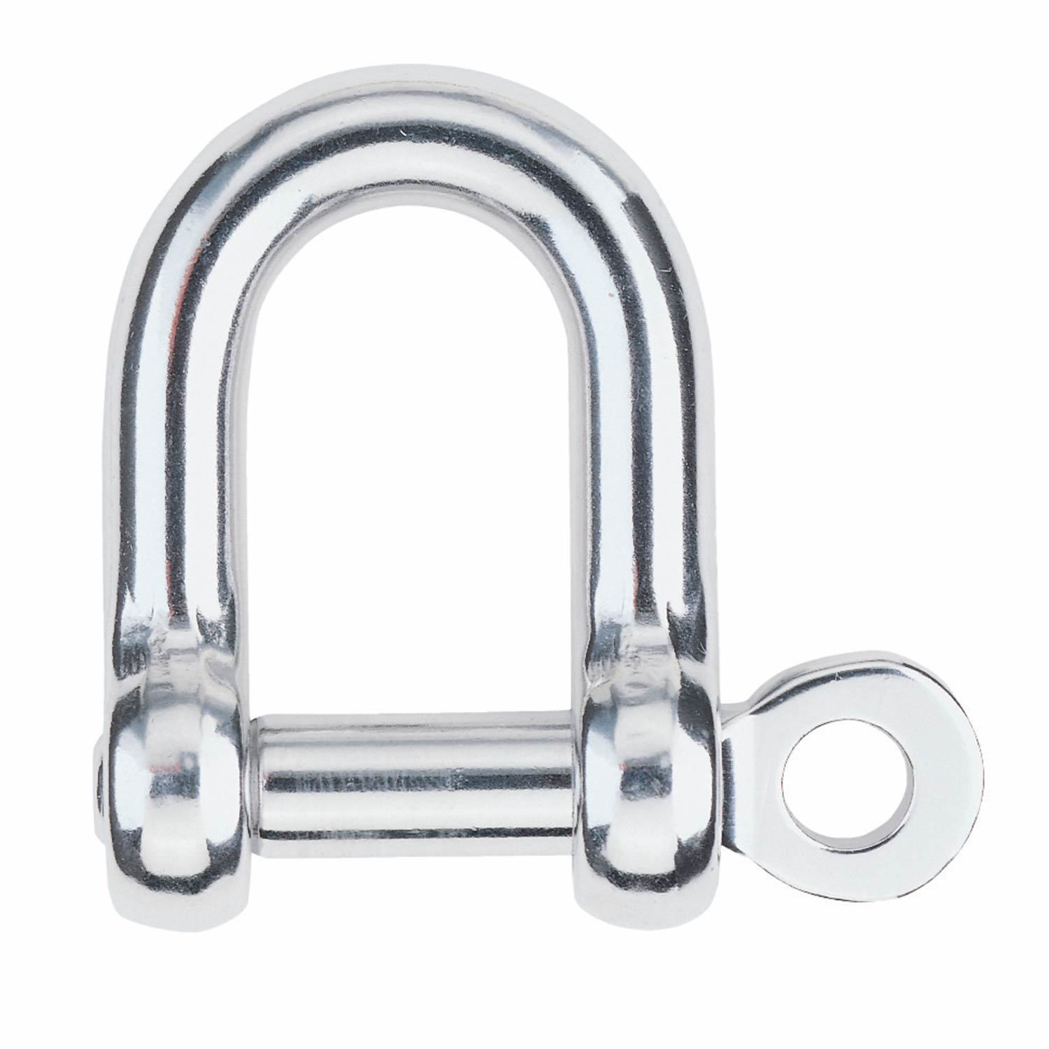 Stainless Steel D Shackle With Screw Collar Pin – 8MM, 316 Marine Grade For Rigging 8 thumbnail image