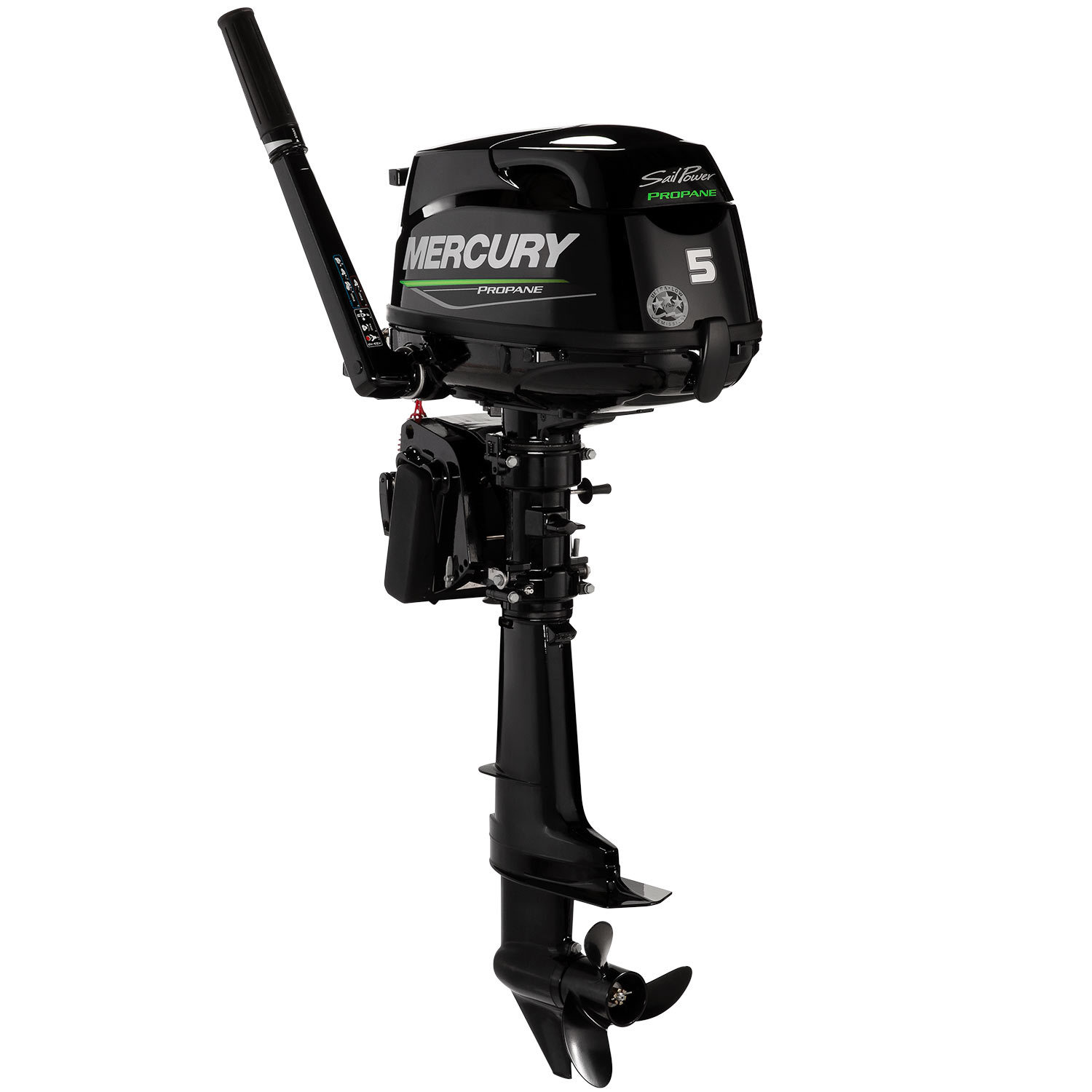 MERCURY MARINE 5hp Propane Sail Power Outboard 20 Shaft MERCURY MARINE 5hp Propane Sail Power Outboard 20 Shaft