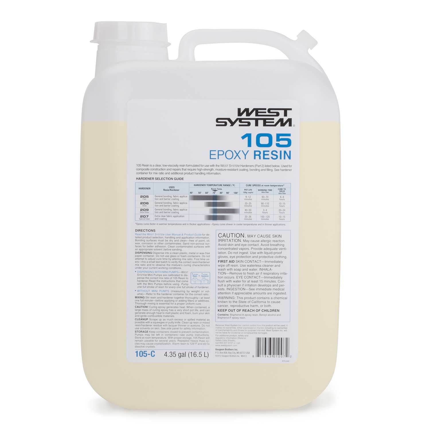 Crystal Clear Epoxy Resin One Gallon Kit, MAS Table Top Pro Epoxy Resin &  Hardener