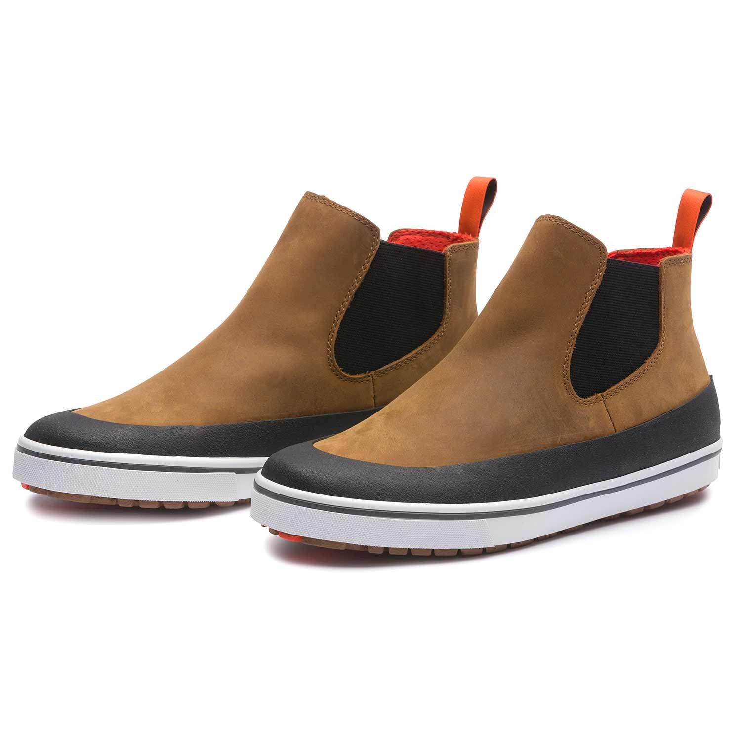 Chaussures Bateau Grundens Freeboard Wool Chukka - Taille 12 US (46.5 EU), Laine, Neuf Avec Boîte