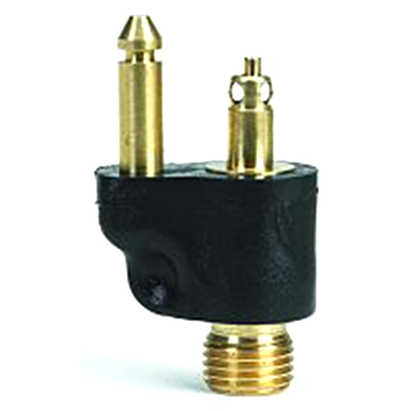 SCEPTER Fuel Line Connector for Johnson/Evinrude Outboard Motors, 1/4