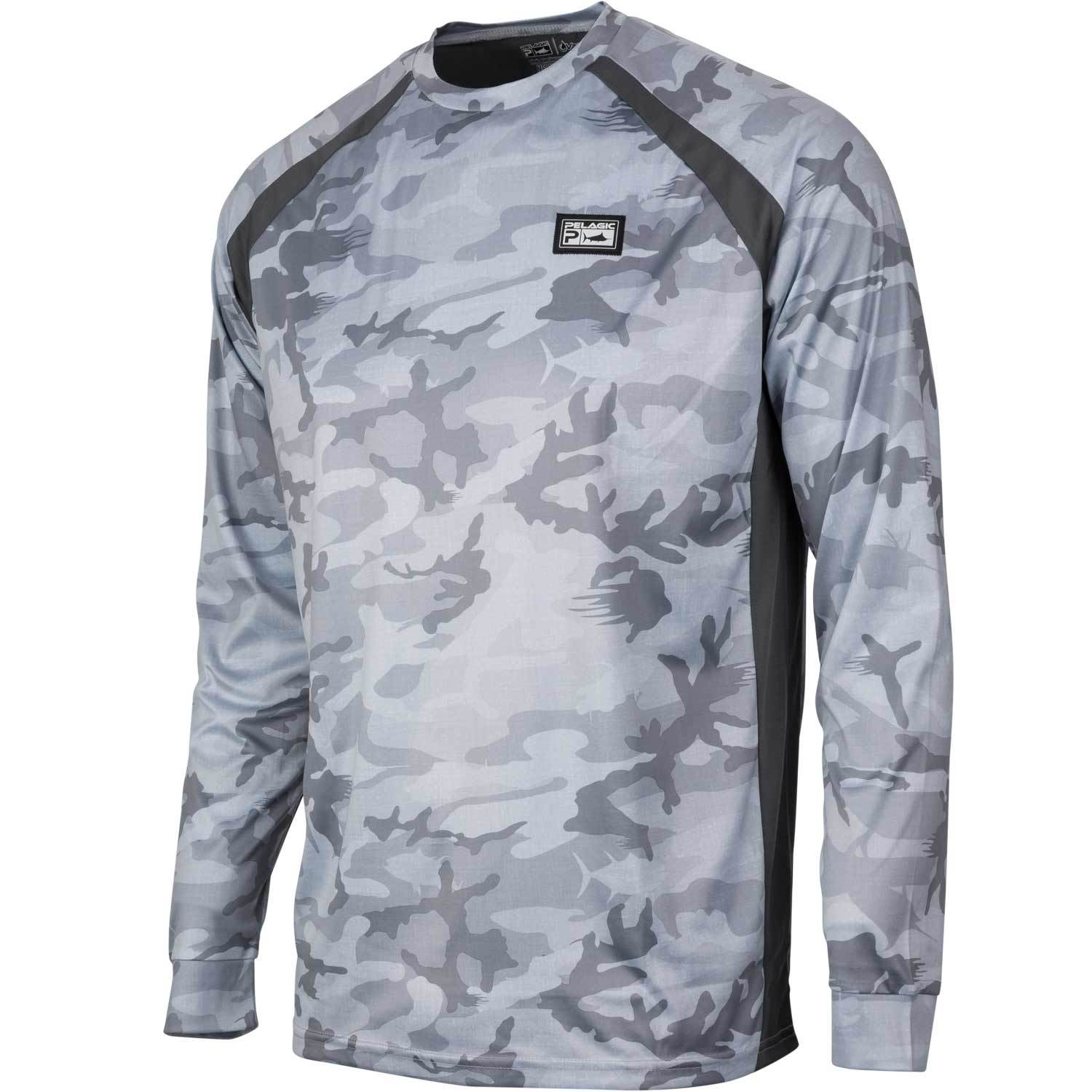 Men's VaporTek Fish Camo Tech Shirt | West Marine