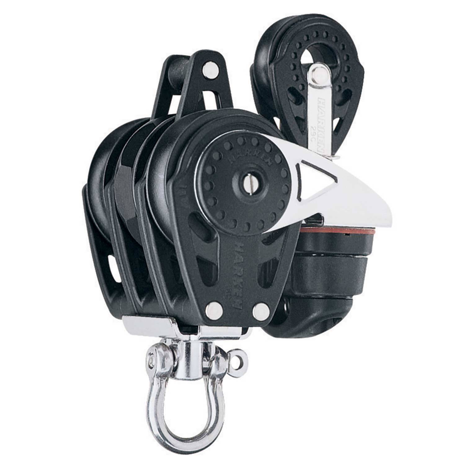 HARKEN 40mm Carbo Ratchet Triple Block with Becket and Cam with 29mm ...