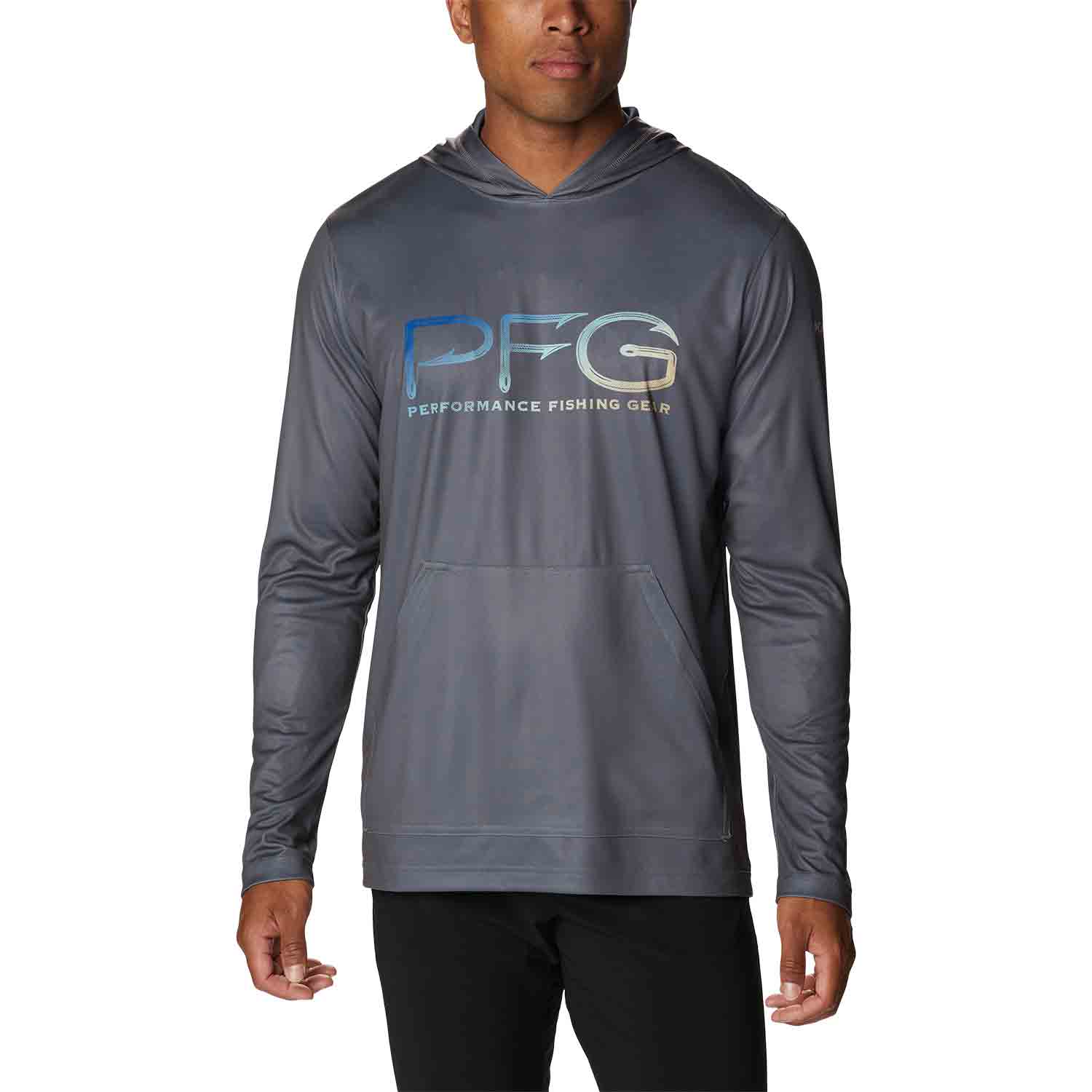 COLUMBIA Men's Terminal Tackle PFG™ Hooks Hooded Shirt | West Marine