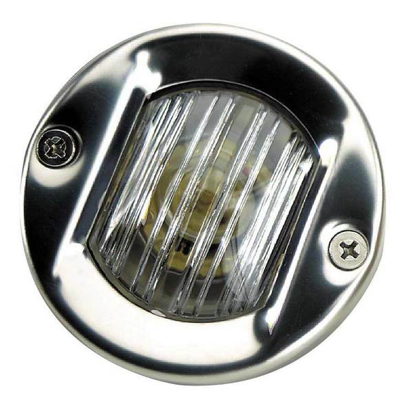 WHITECAP Flush Mount Round Transom Navigation Light West Marine