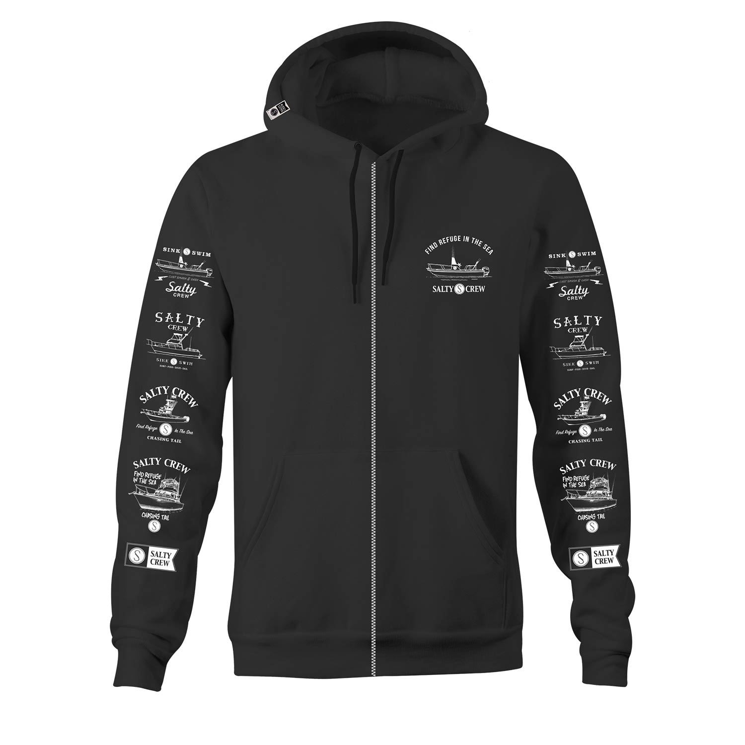 SALTY CREW Men's Admiral Full-Zip Hoodie