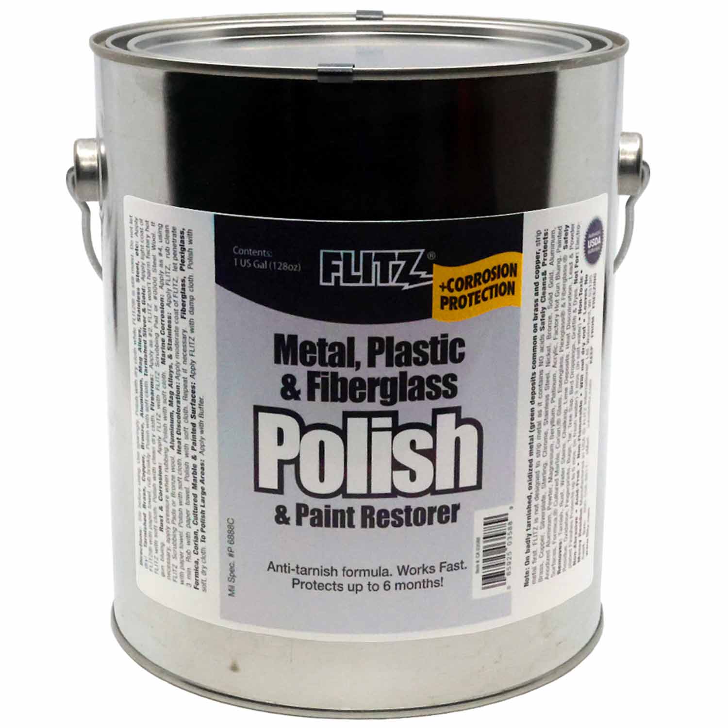FLITZ Metal, Plastic & Fiberglass Polish Cream Paste, Gallon West Marine