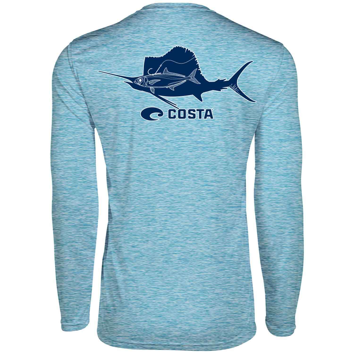 Costa Technical Catonic Crew Long Sleeve Performance Shirt
