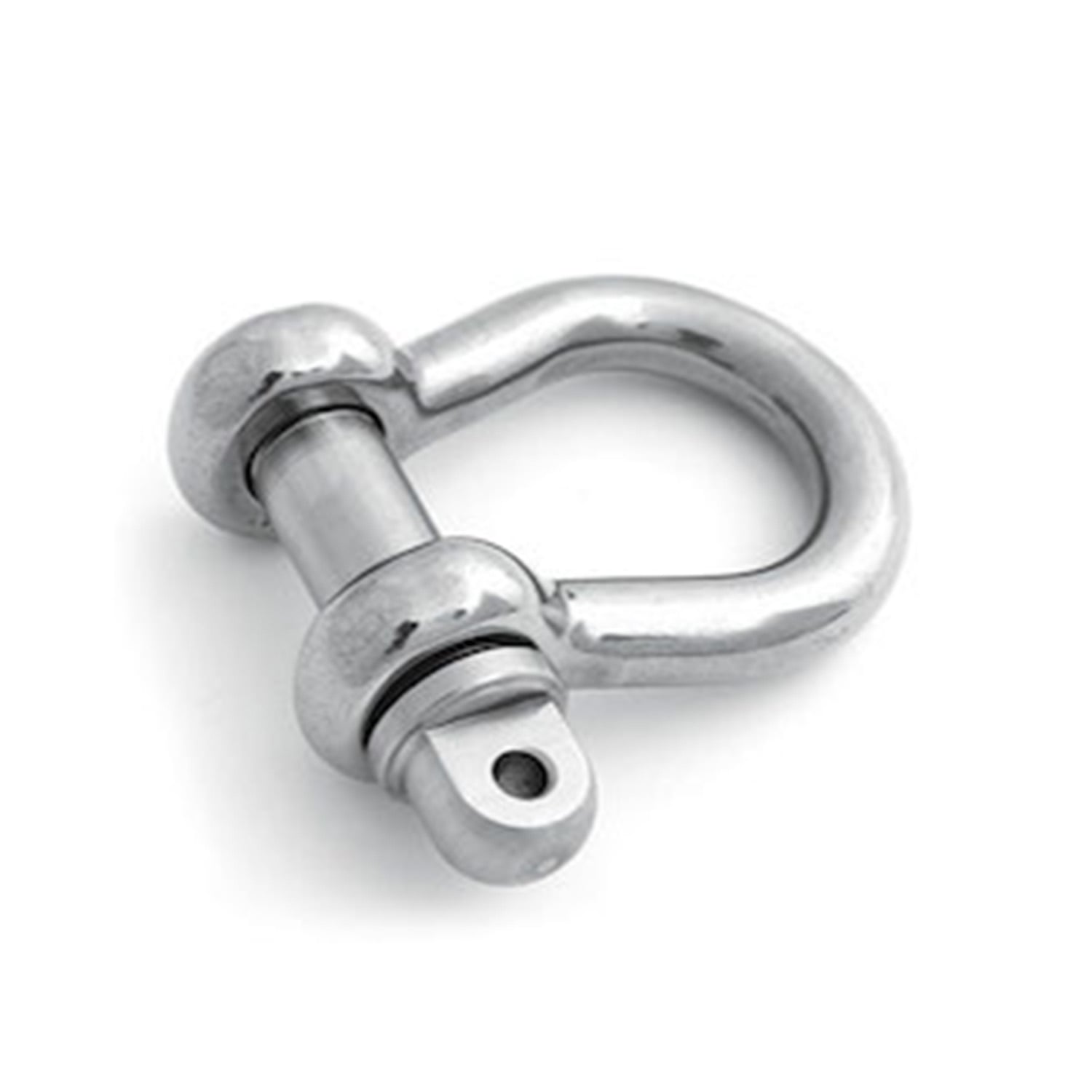 Get Two Marine-Grade Stainless Steel Bow Shackles, 1/8" Size - Perfect For Boating & Outdoor Use
