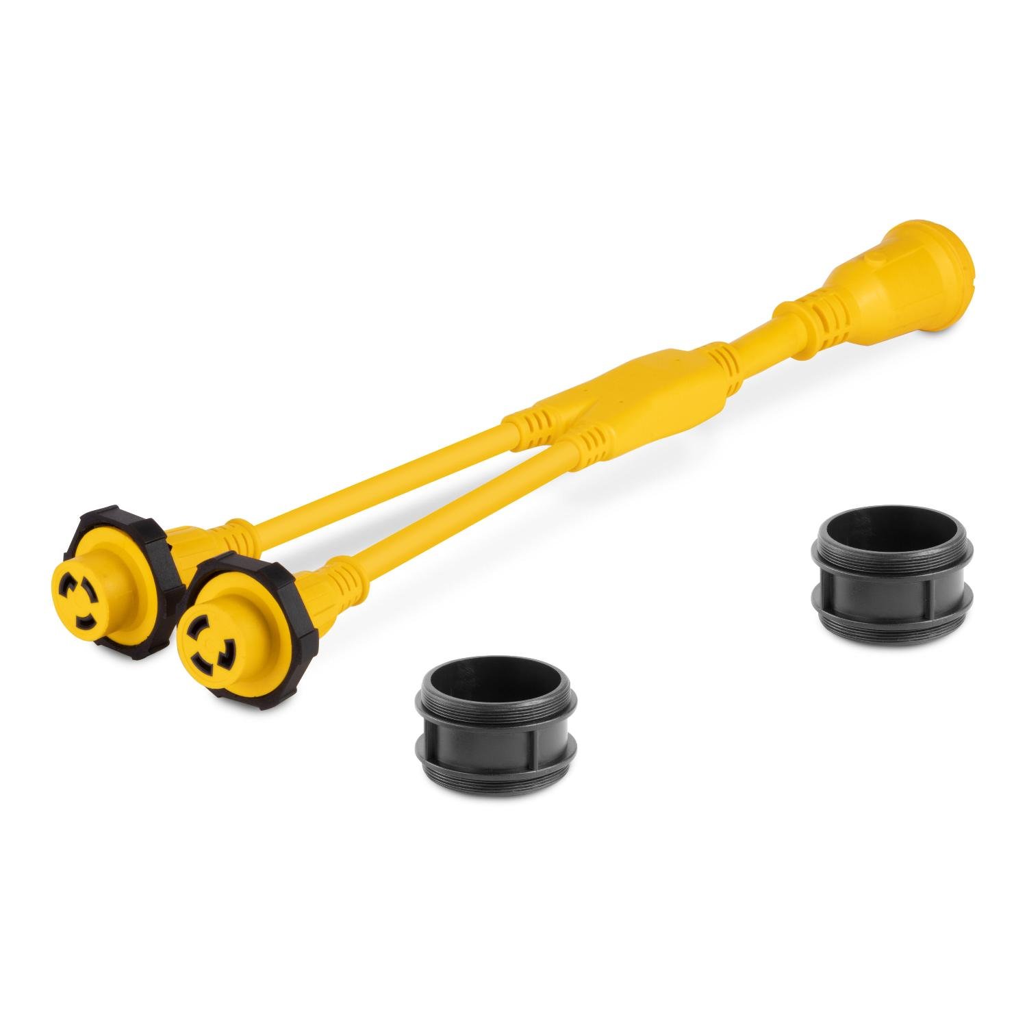 SIERRA Sierra Shore Power Y Adapter, 50 Amp 125V/250V Male