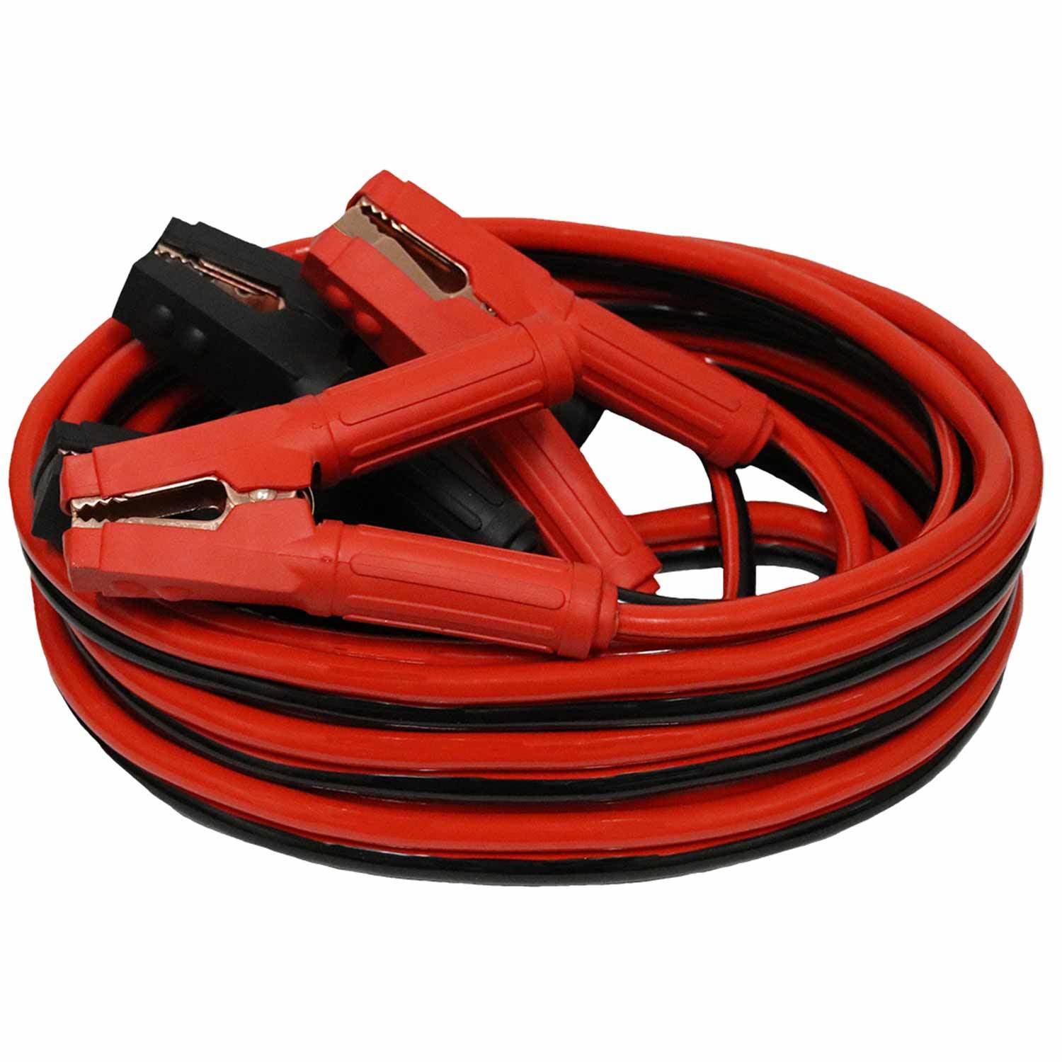 thumbnail image 2 of Brookstone Heavy Duty 200AMP Booster Cables – 2m Jump Leads – Car/Van Battery Starter 2 of 6