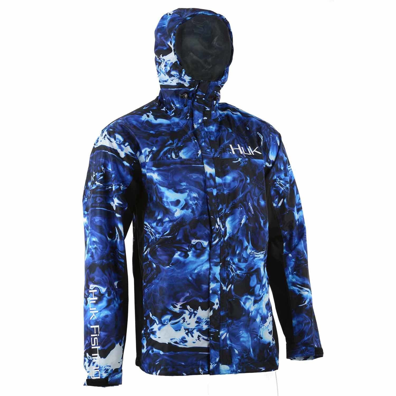 Huk Mens XXL Packable Gray 100% Waterproof / Windproof Fishing Rain Pants  $99