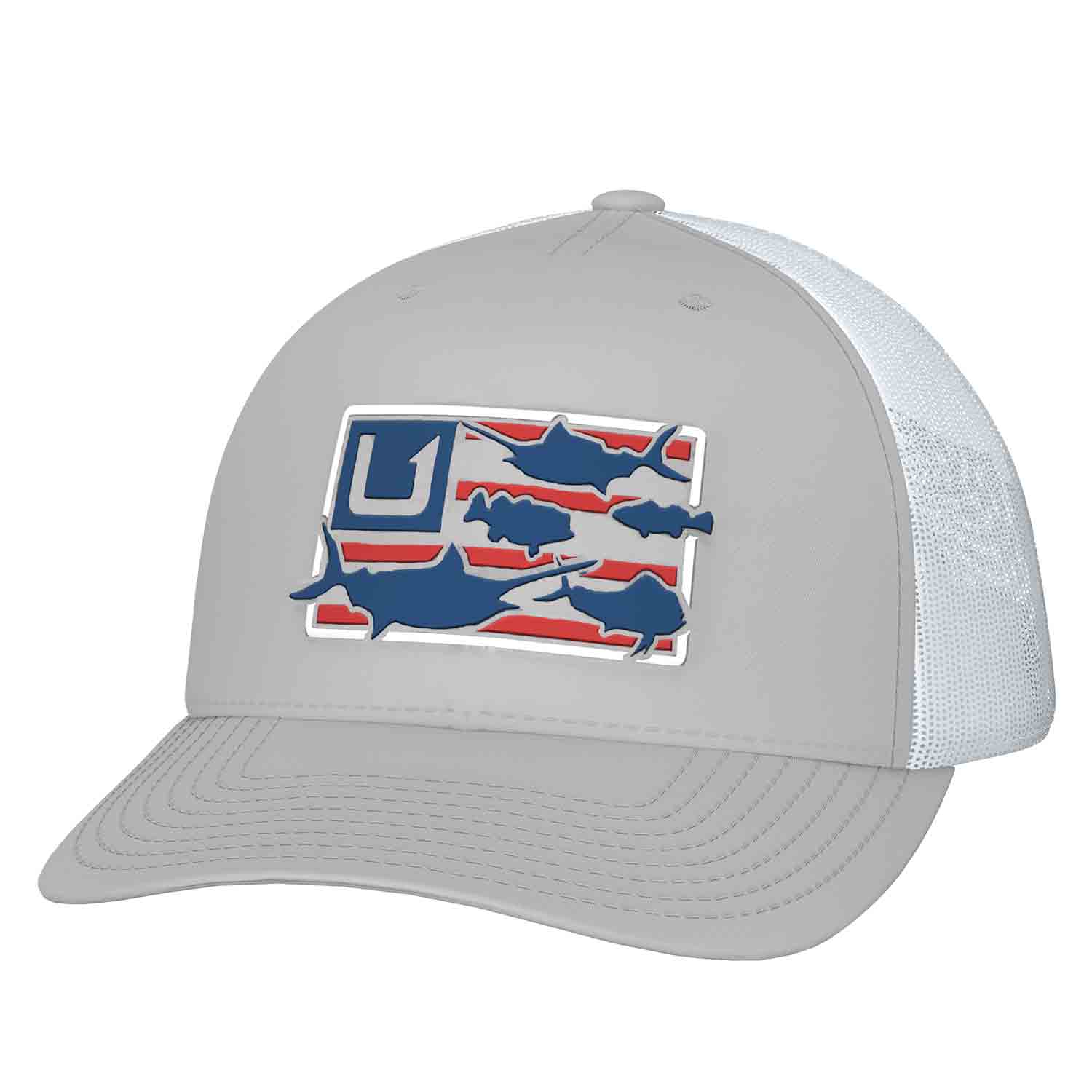 huk american flag straw hat