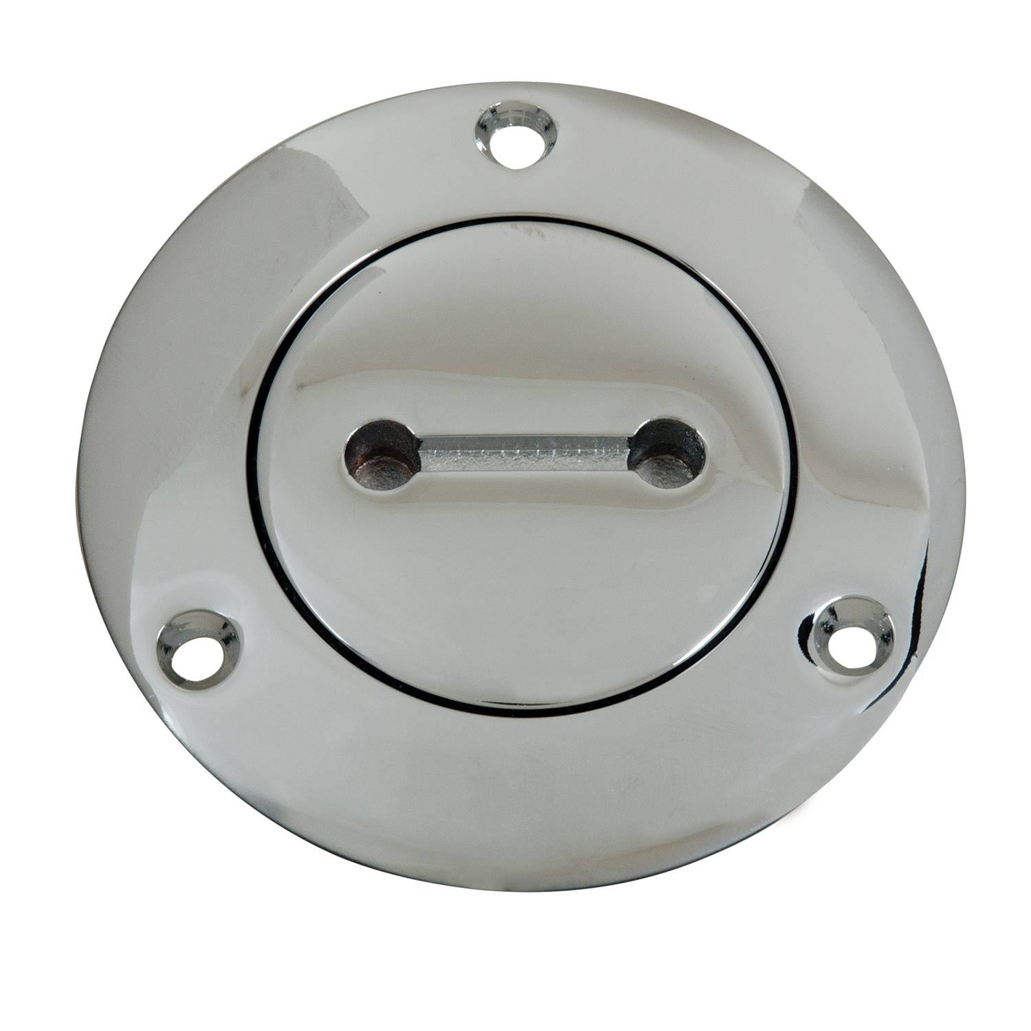 PERKO Chromed Bronze Deck Plate for Pipe West Marine