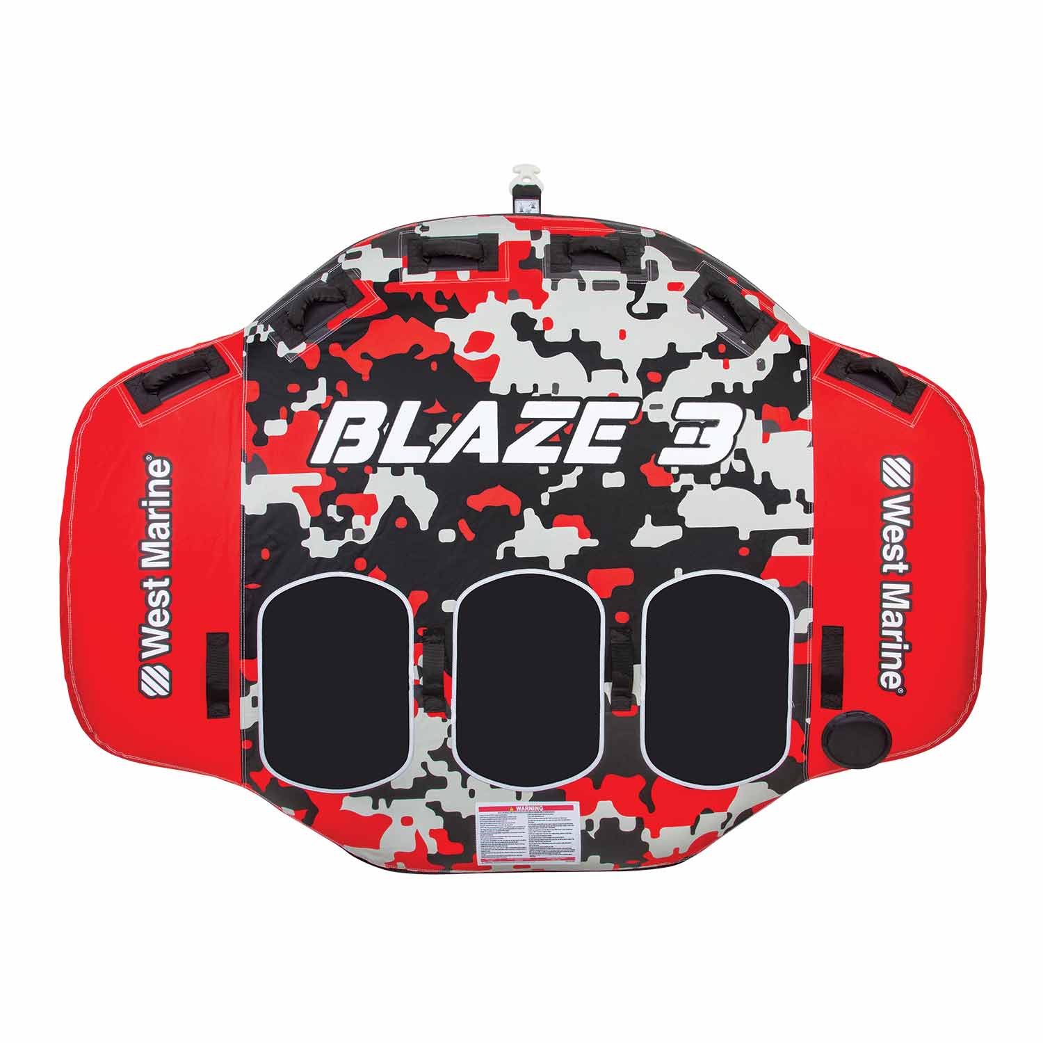 WEST MARINE BLAZE 3 Towable Tube, 3-Riders