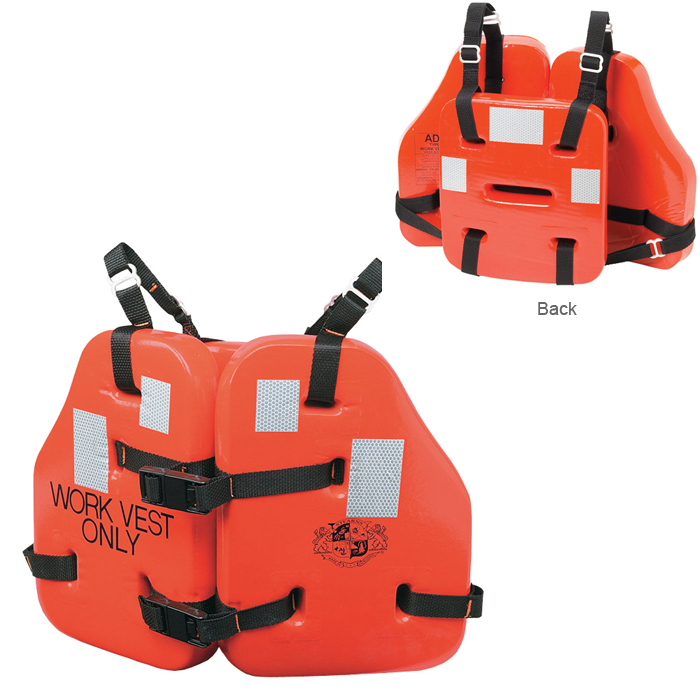 STEARNS I223 FORCE II WORK VEST TYPE V PFD ADULT UNIVERSAL CHEST SIZE 30-52 in. 