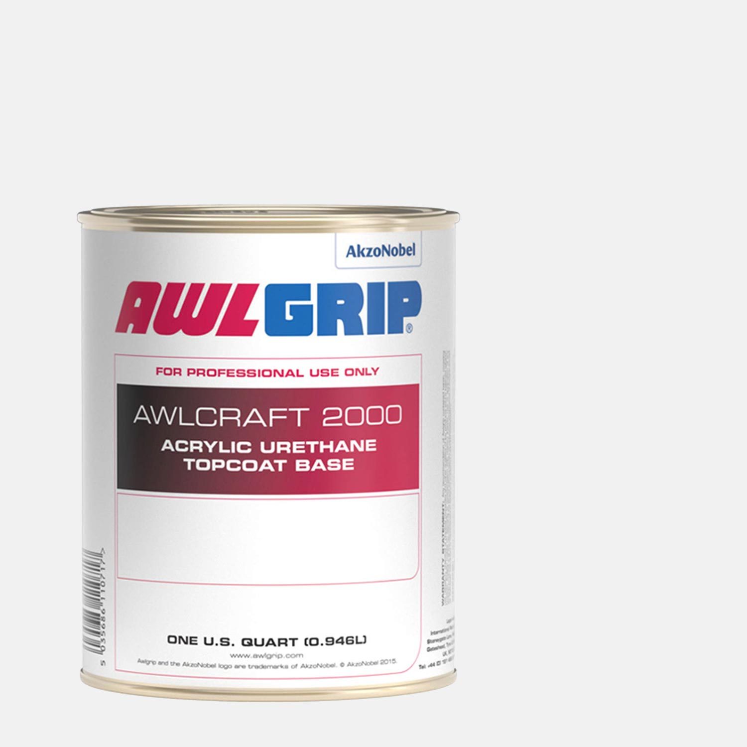AWLGRIP Awlcraft 2000 Acrylic Urethane HighGloss Topcoat, Snow White