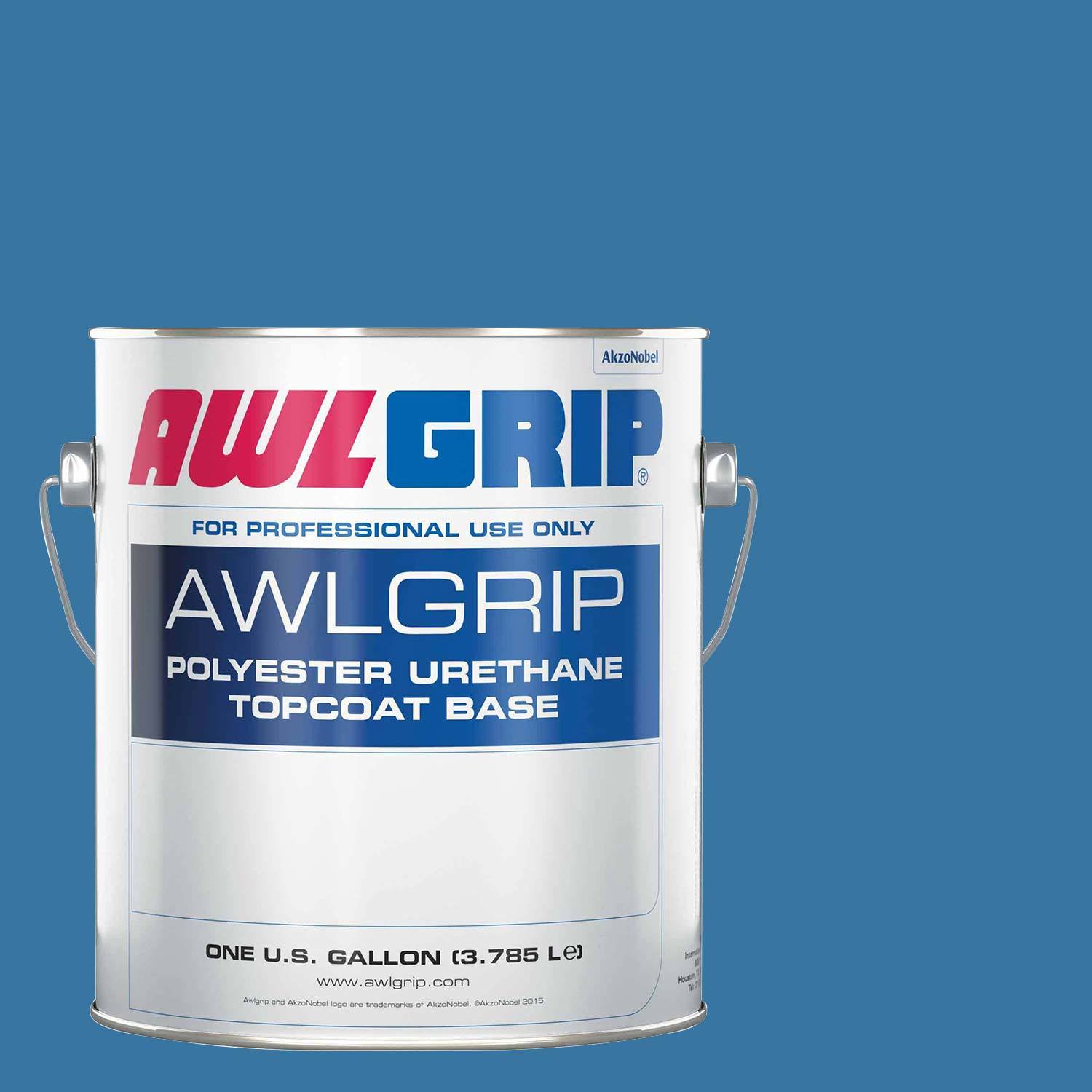 AWLGRIP Linear Polyurethane High Gloss Topcoat, Marlin Blue, Quart