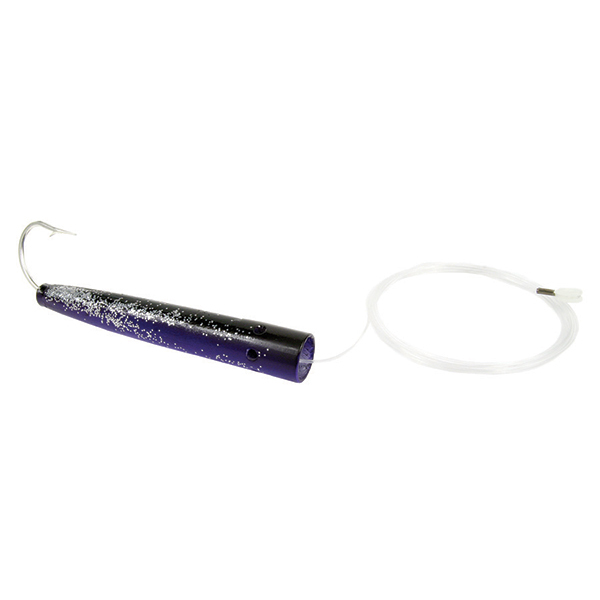 thumbnail image 2 of Sea Striker West Coast Rigged Cedar Plug – 6" Zucchini, 10/0 Hook, 150LB Leader – Saltwater Trolling Lure (MPN 6331-WC) 2 of 3