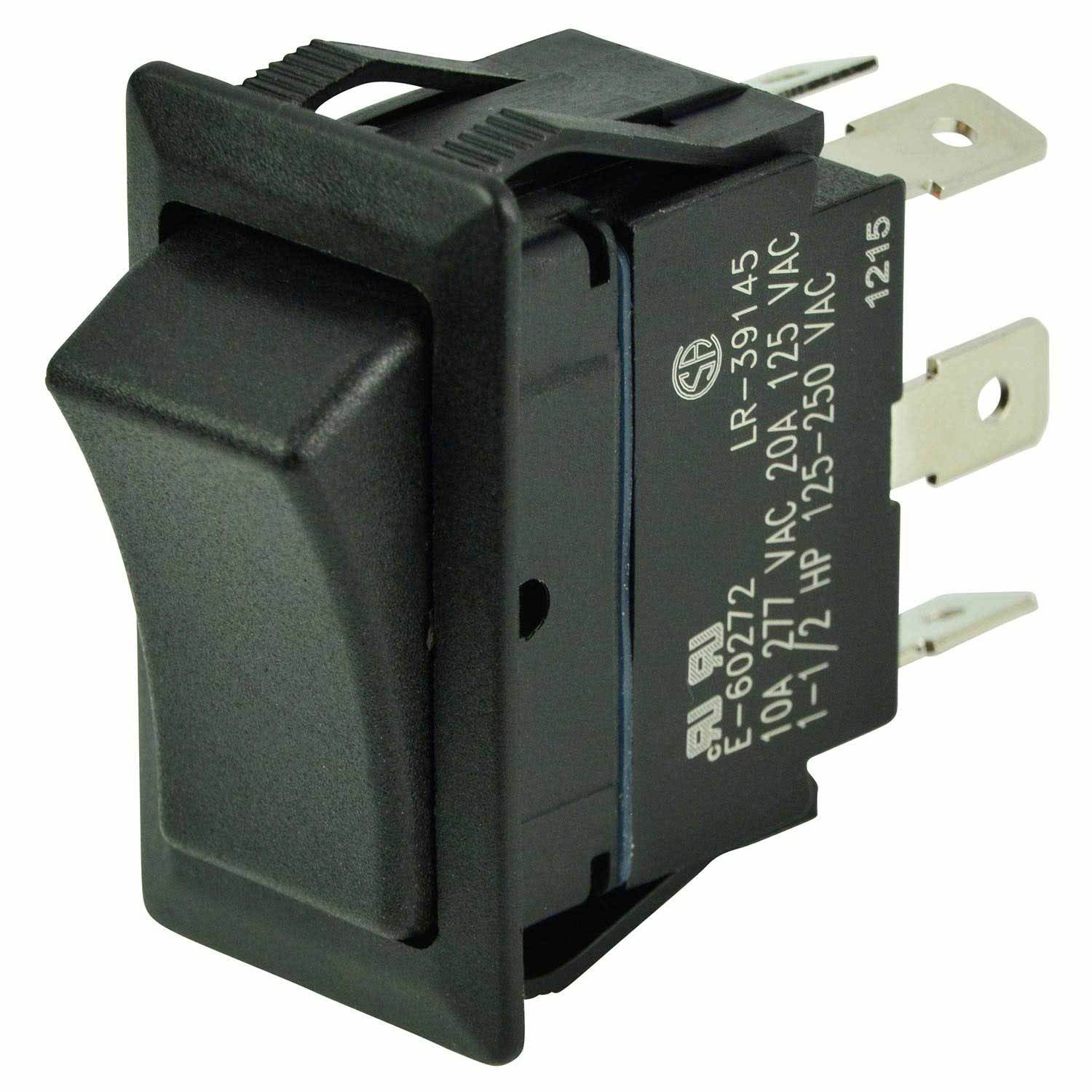 BEP MARINE Rocker Switch, On/Off/On, DPDT