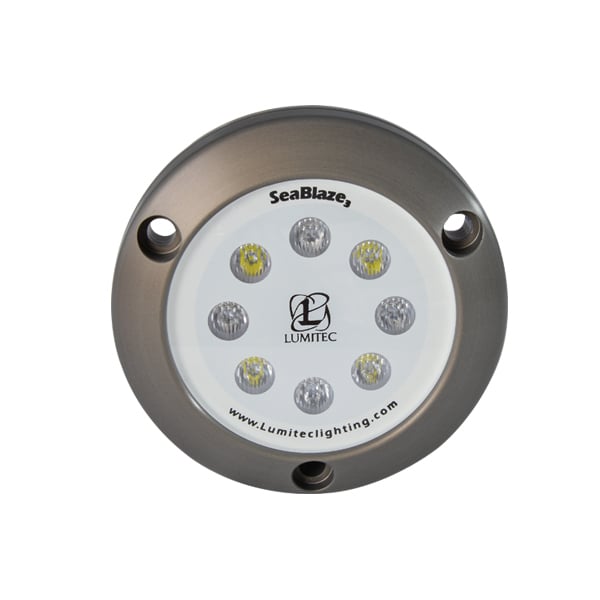 LUMITEC LIGHTING SeaBlaze3 Underwater LED Light, Blue