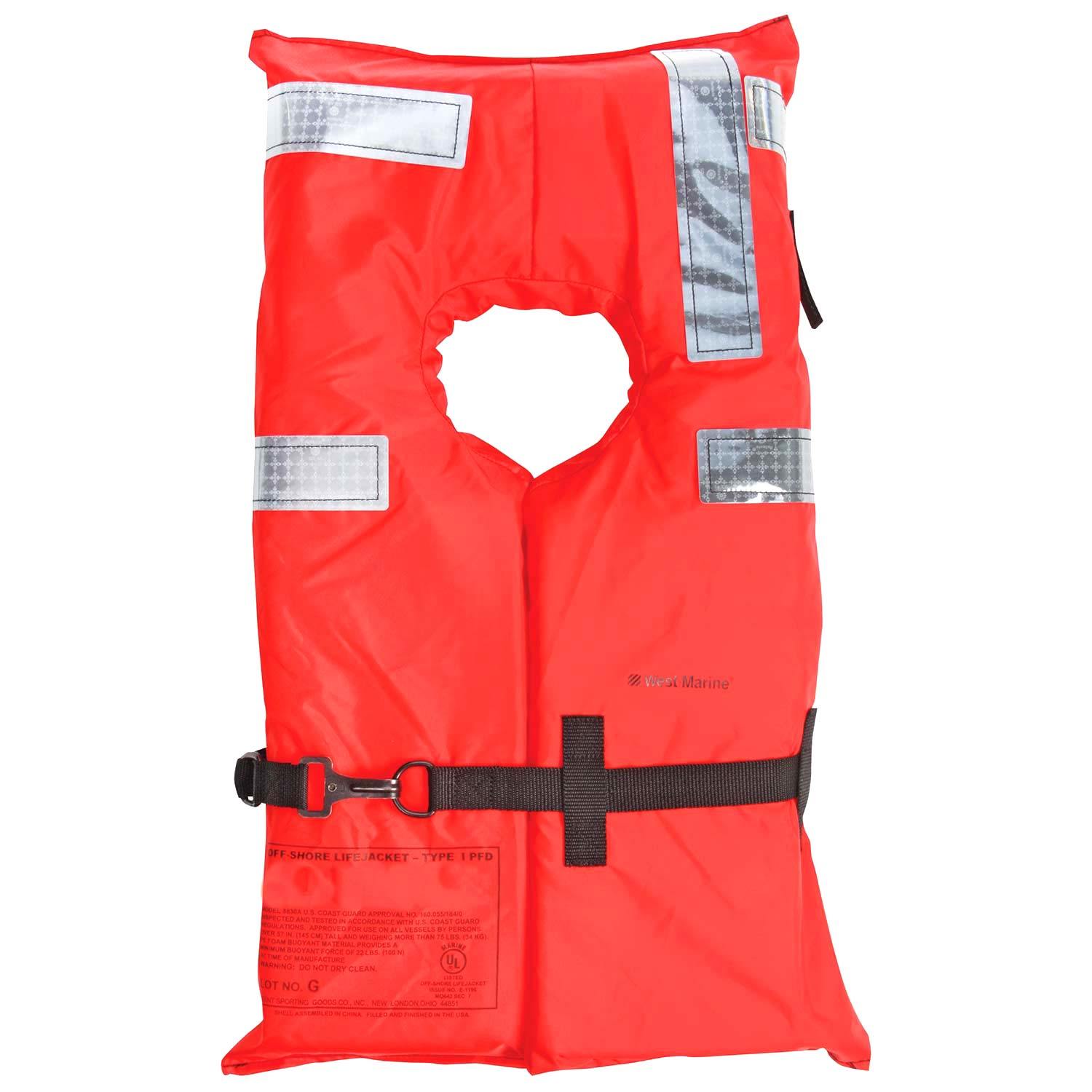 WEST MARINE Type I Commercial Life Jacket Child Size West Marine