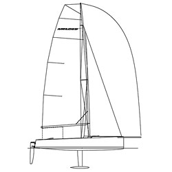 WEST MARINE SPIN SHEET, 81' 3