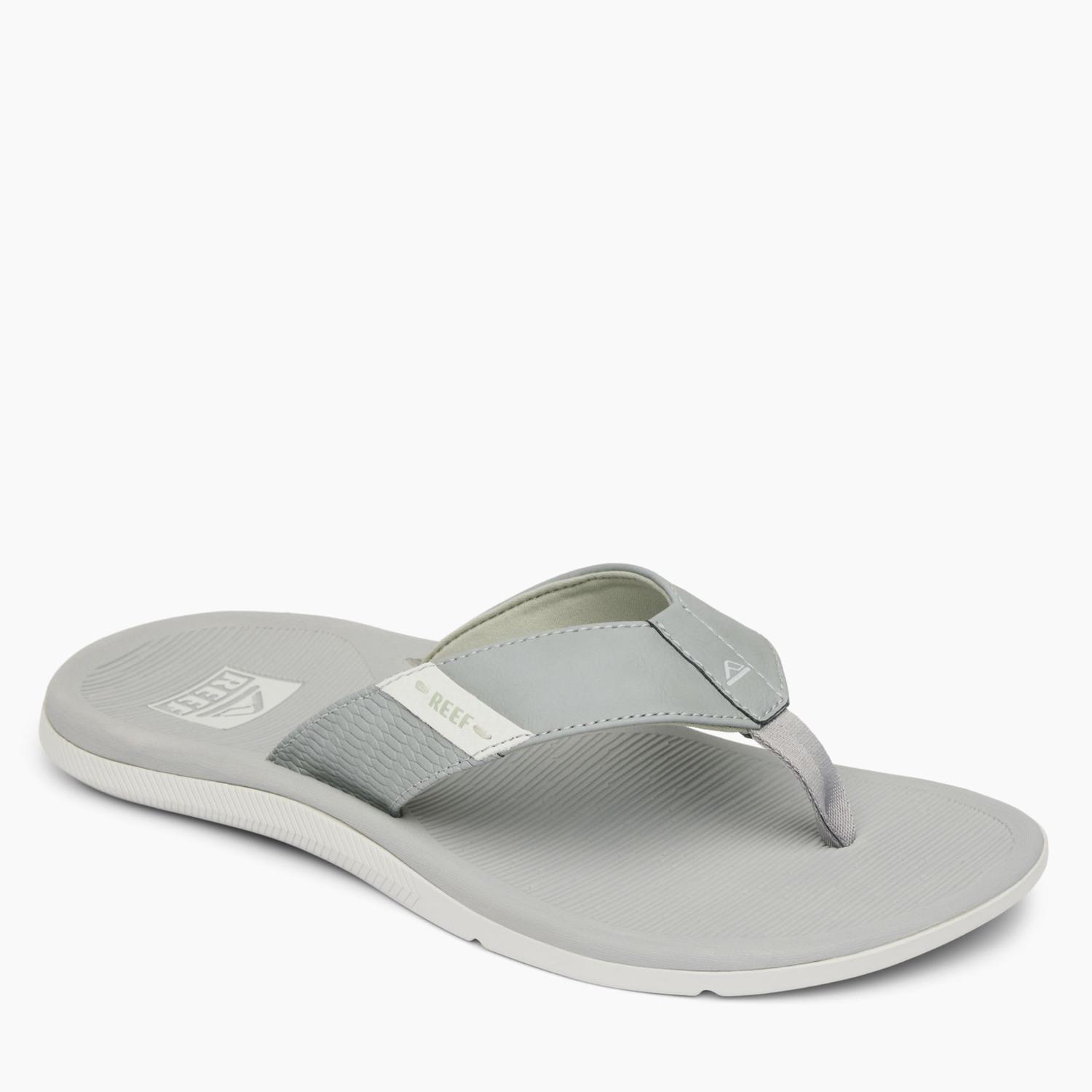Reef Santa Ana Men\'s Size 14 Comfort Cushion Flip Flop Sandal NWT Gray Vegan Reef Santa Ana Flip Flop Sandals Men Size 9 | Mercari main image 3
