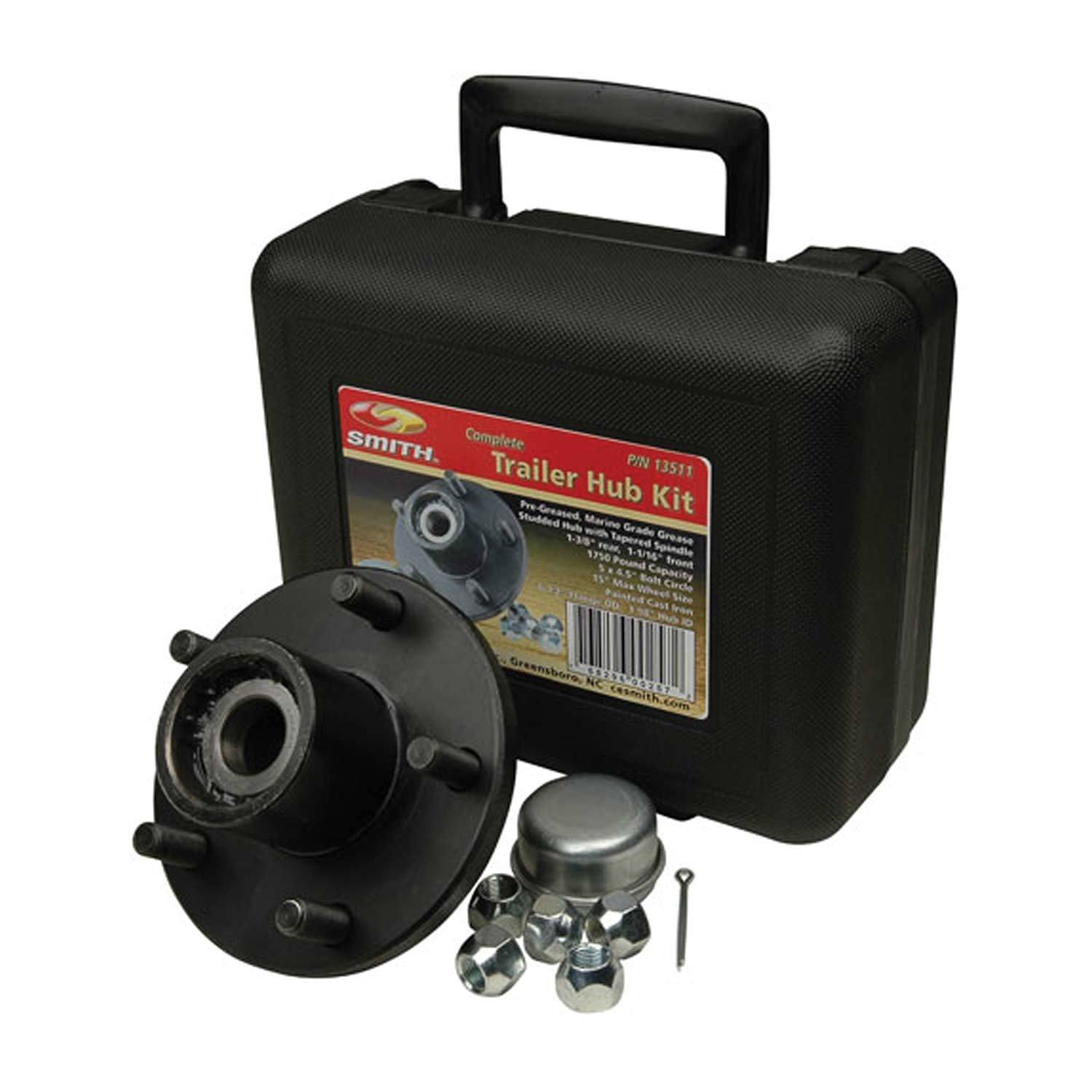 C E SMITH 4 Stud Trailer Hub Kits with 12" Wheel West Marine