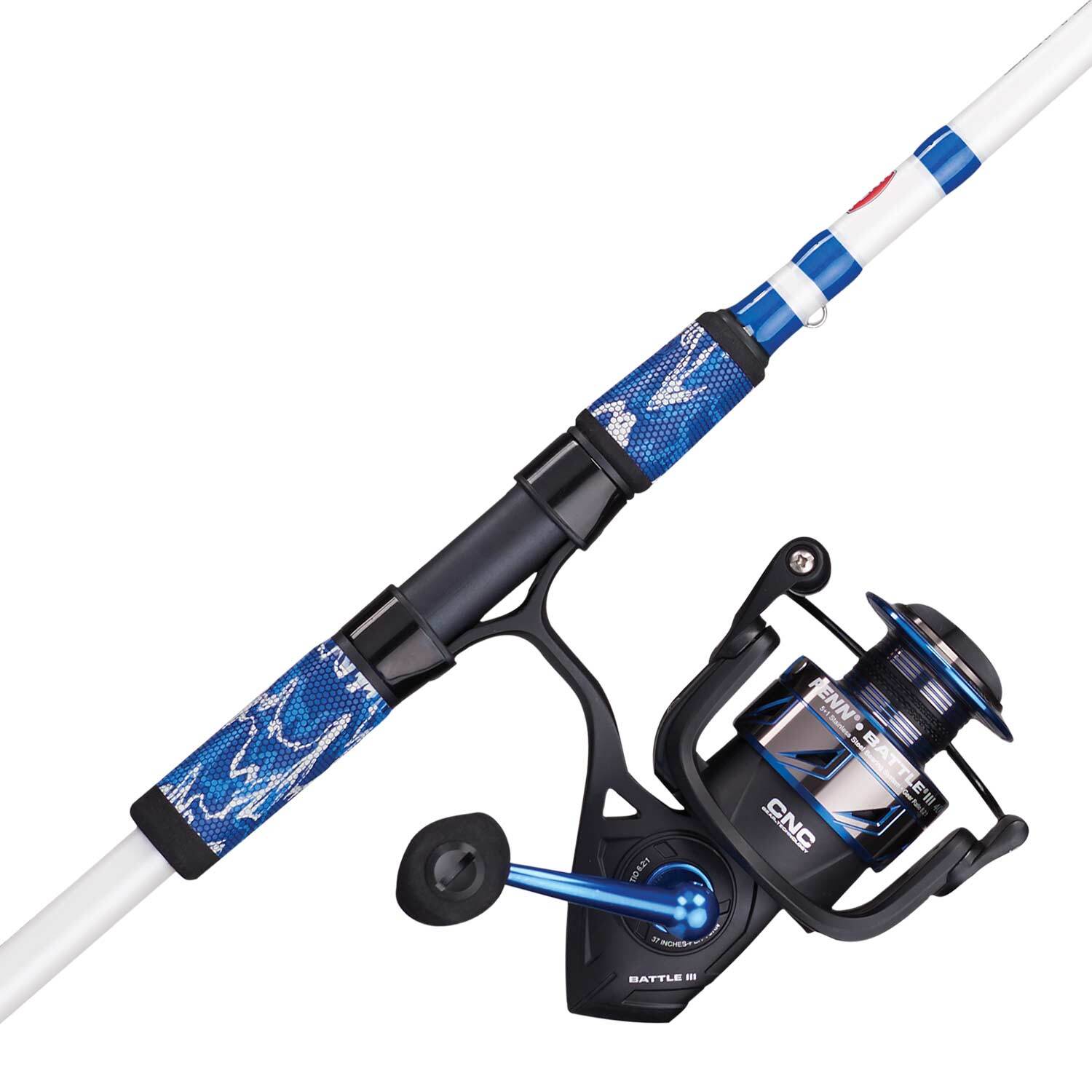7' battle iii 4000 3-piece travel spinning combo Penn The Battle IV features our Hydro Armor sealing system that protects critical components no matter how harsh the conditions PENN BTLIII4000DX Battle III DX