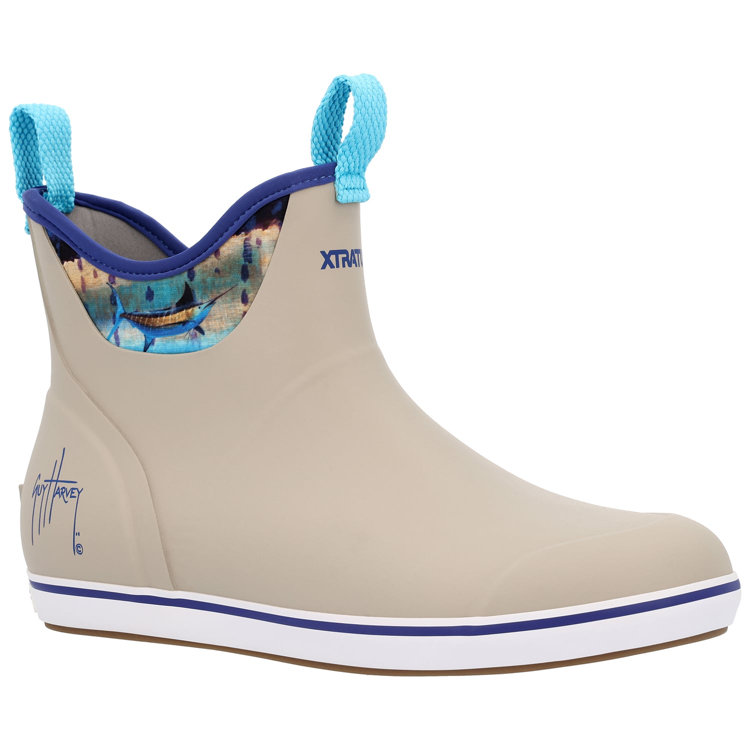 XTRATUF Men's 6-Inch Ankle Deck Boots - Hunter Green, Slip-Resistant & Waterproof For Fishing & Boating - View #9