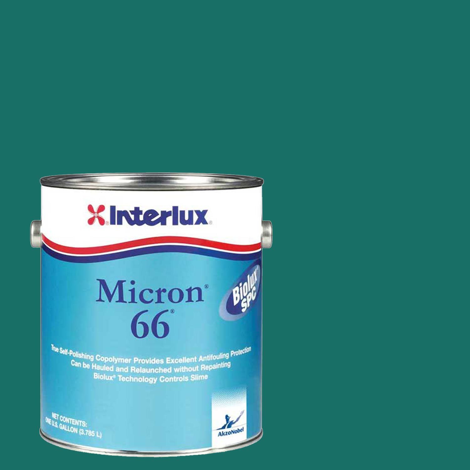 INTERLUX Micron 66 Bottom Paint, Green, Gallon West Marine