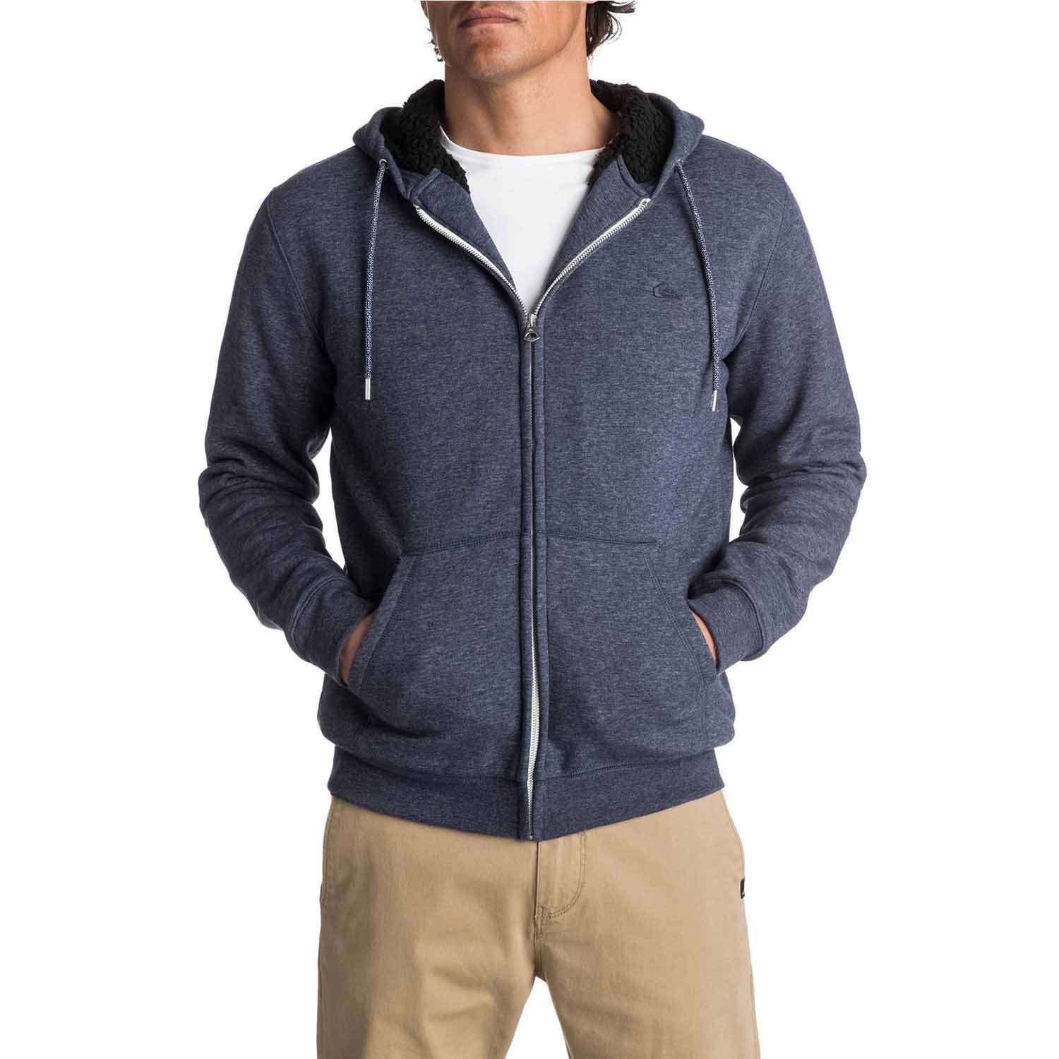 QUIKSILVER Men's Everyday Sherpa Full-Zip Hoodie