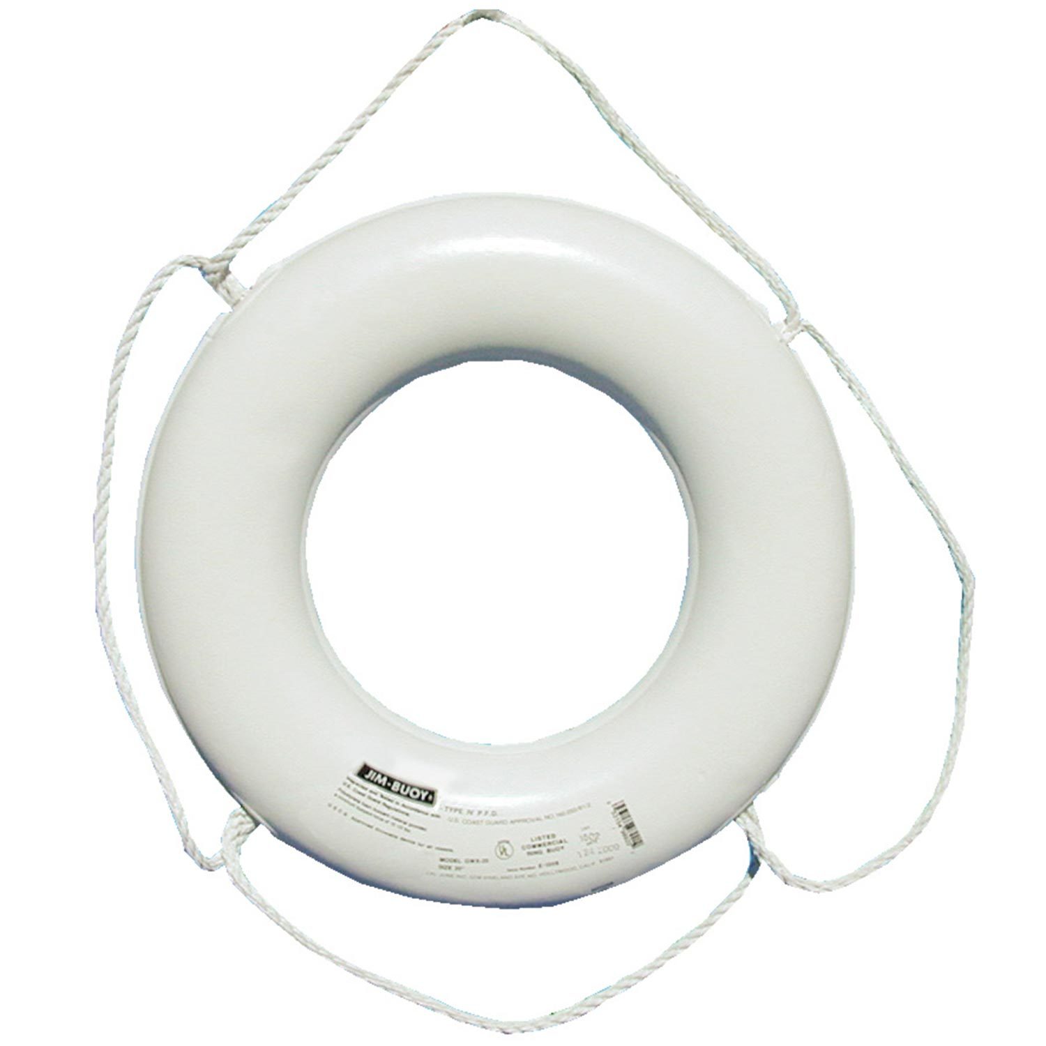24" Dia. Ring Buoy White West Marine