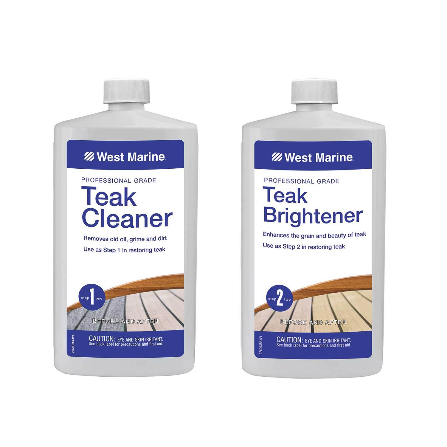 WEST MARINE Heavy Duty Teak Cleaner Kit West Marine