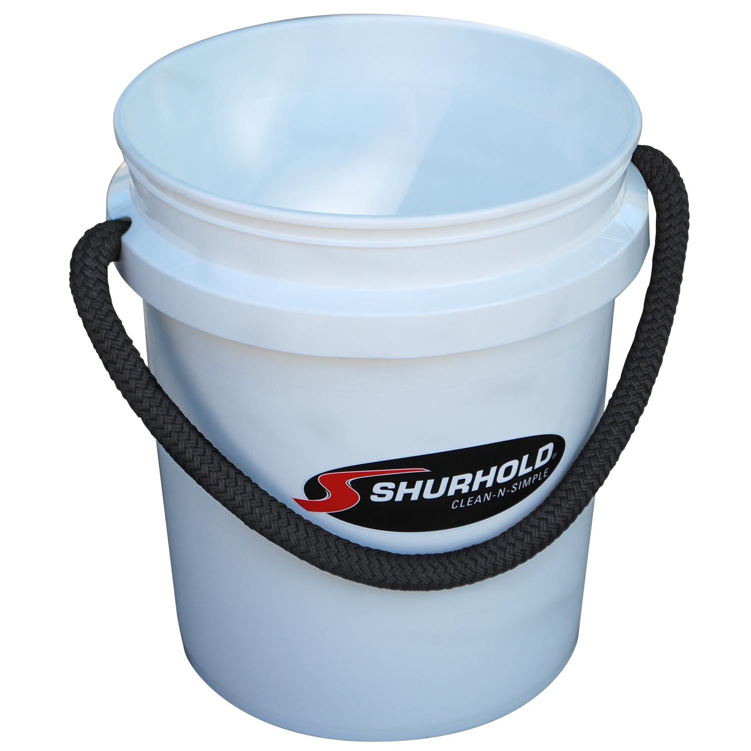 SHURHOLD 5 Gallon Plastic Bucket, White West Marine