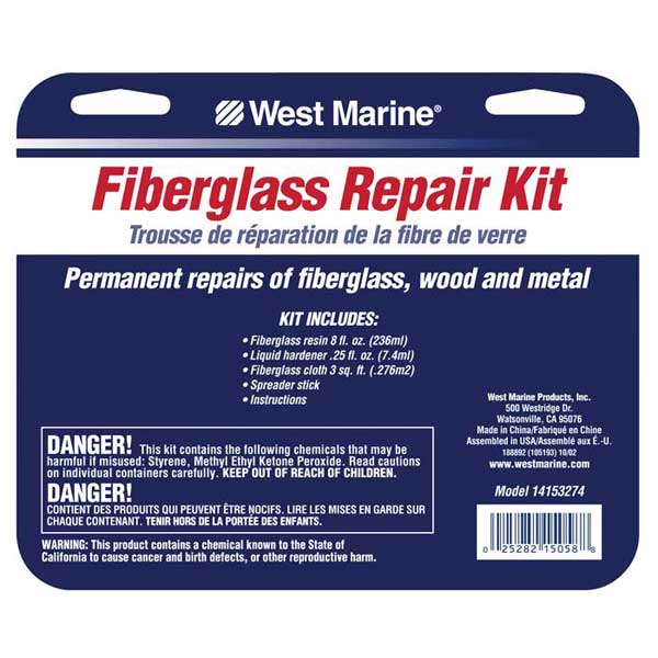 EIGTWEN 13pcs Fiberglass Repair Kit,100ml Gelcoat Repair Kit for Boats,Fiberglass Kit Can Quickly Repair Cracks, Scratches, Gaps, Suitable for Glass