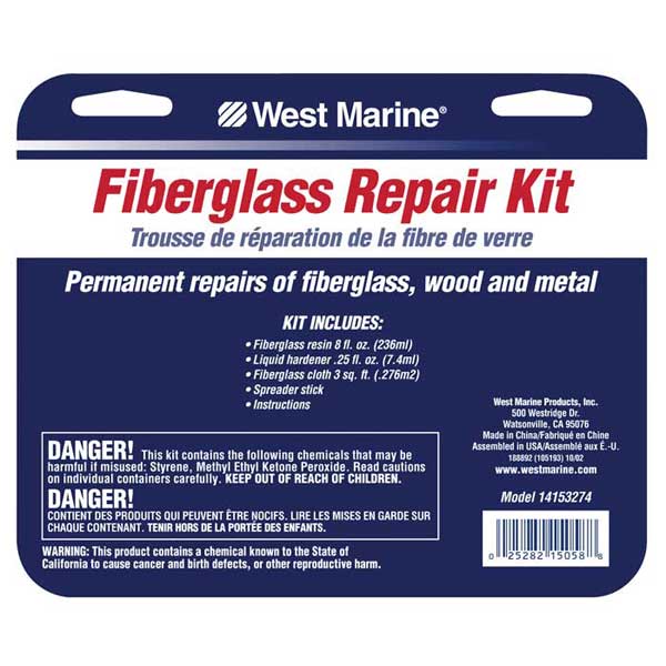 EVERCOAT Fiberglass Repair Kit West Marine