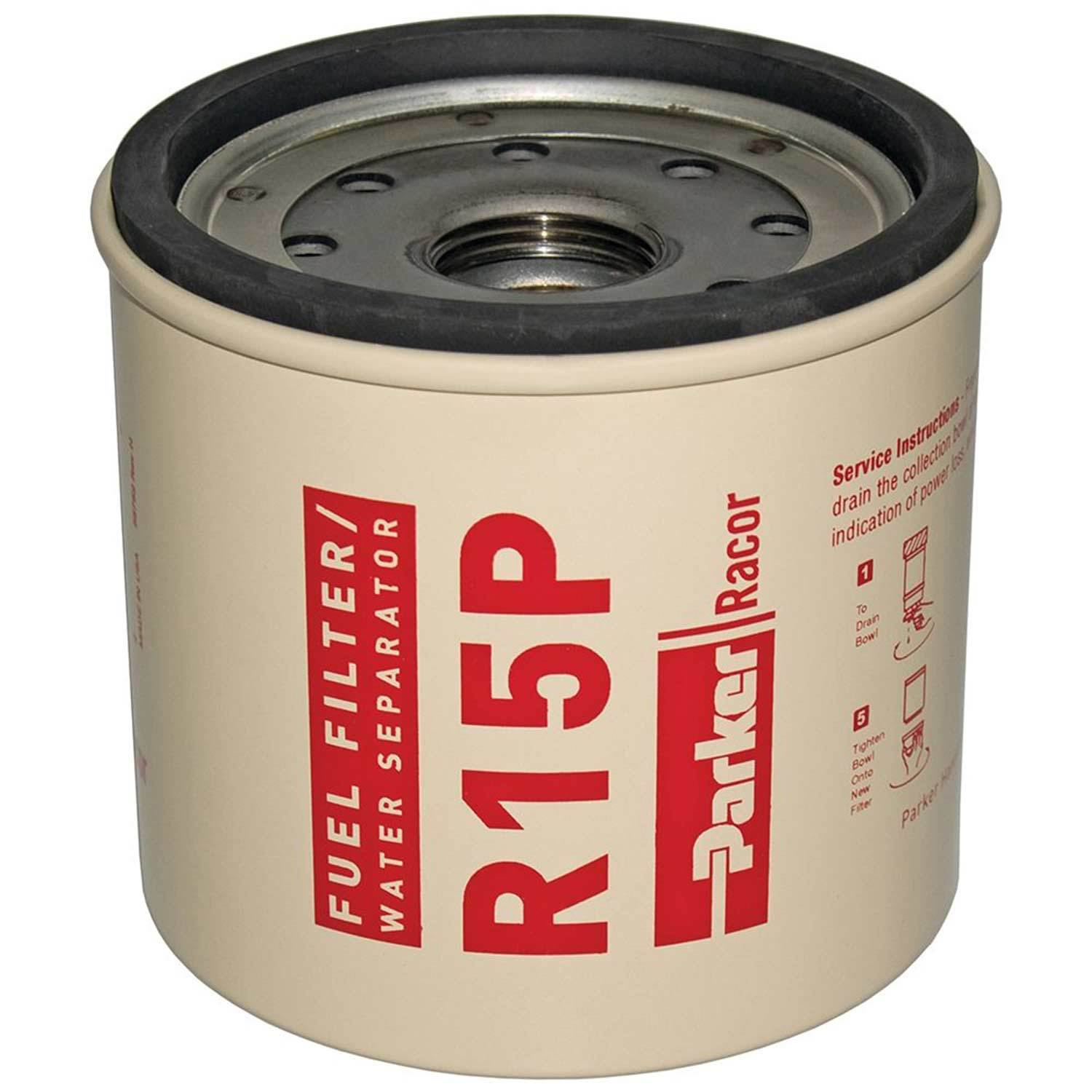 Racor R15P Spin-On Fuel Filter/Water Separator 30 Micron