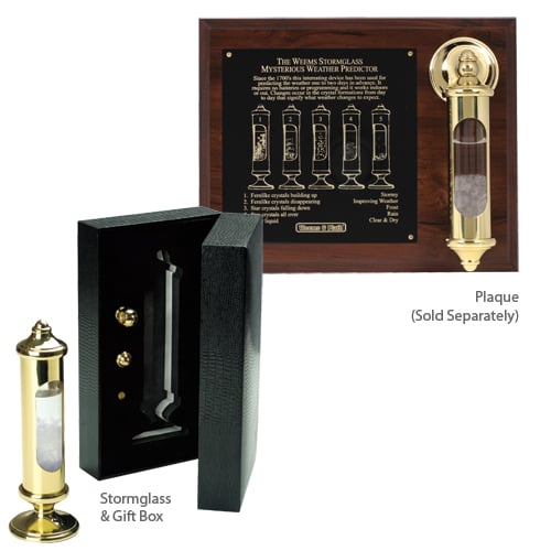 Weems Plath Brass Stormglass