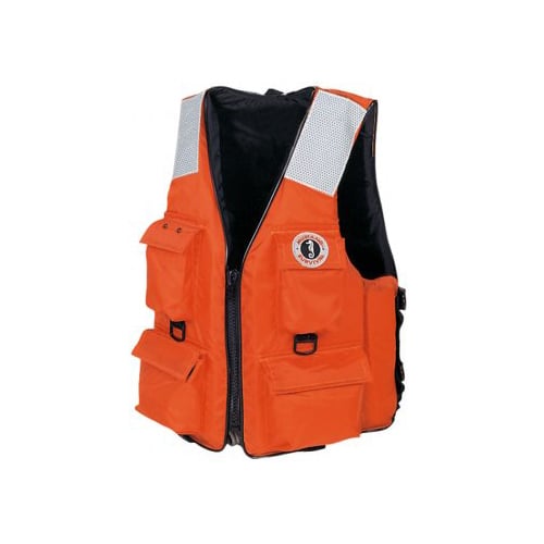 MUSTANG SURVIVAL Four-Pocket Flotation Life Jacket
