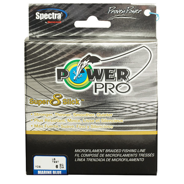 POWER PRO Super 8 Slick Braided Fishing Line, 65Lb West Marine