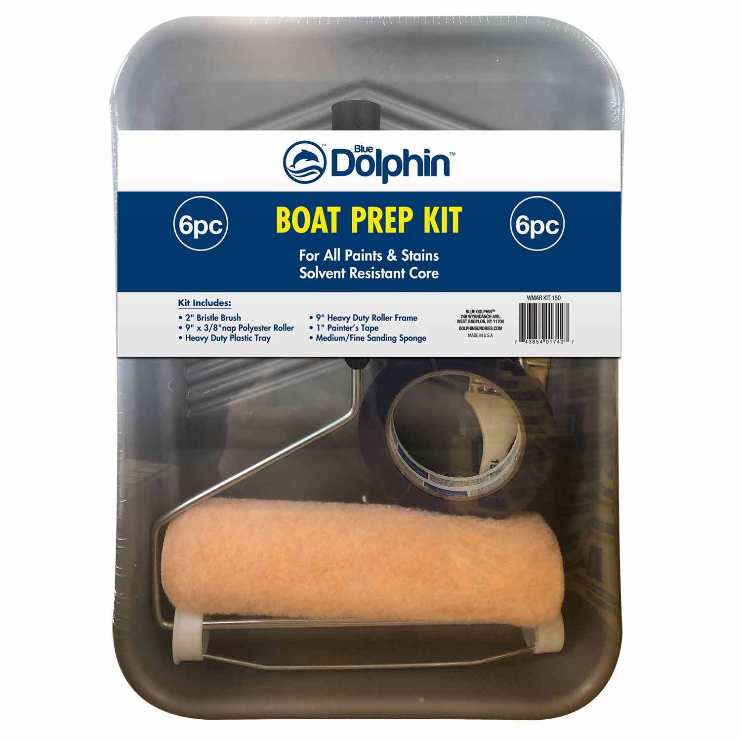 BLUE DOLPHIN 6Piece Boat Bottom Paint Roller Kit West Marine