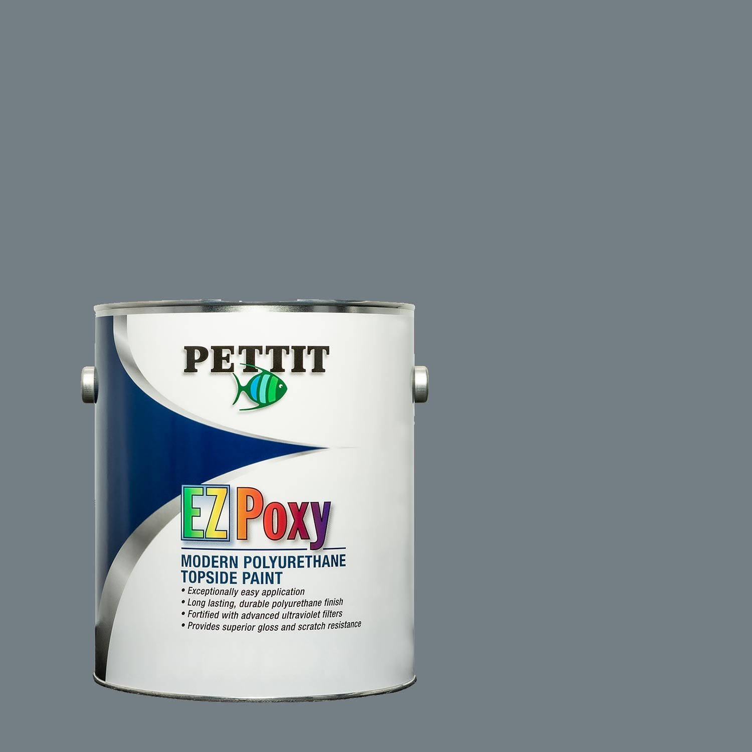 PETTIT PAINT EZPoxy Modern Polyurethane Topside Paint, Steel Gray