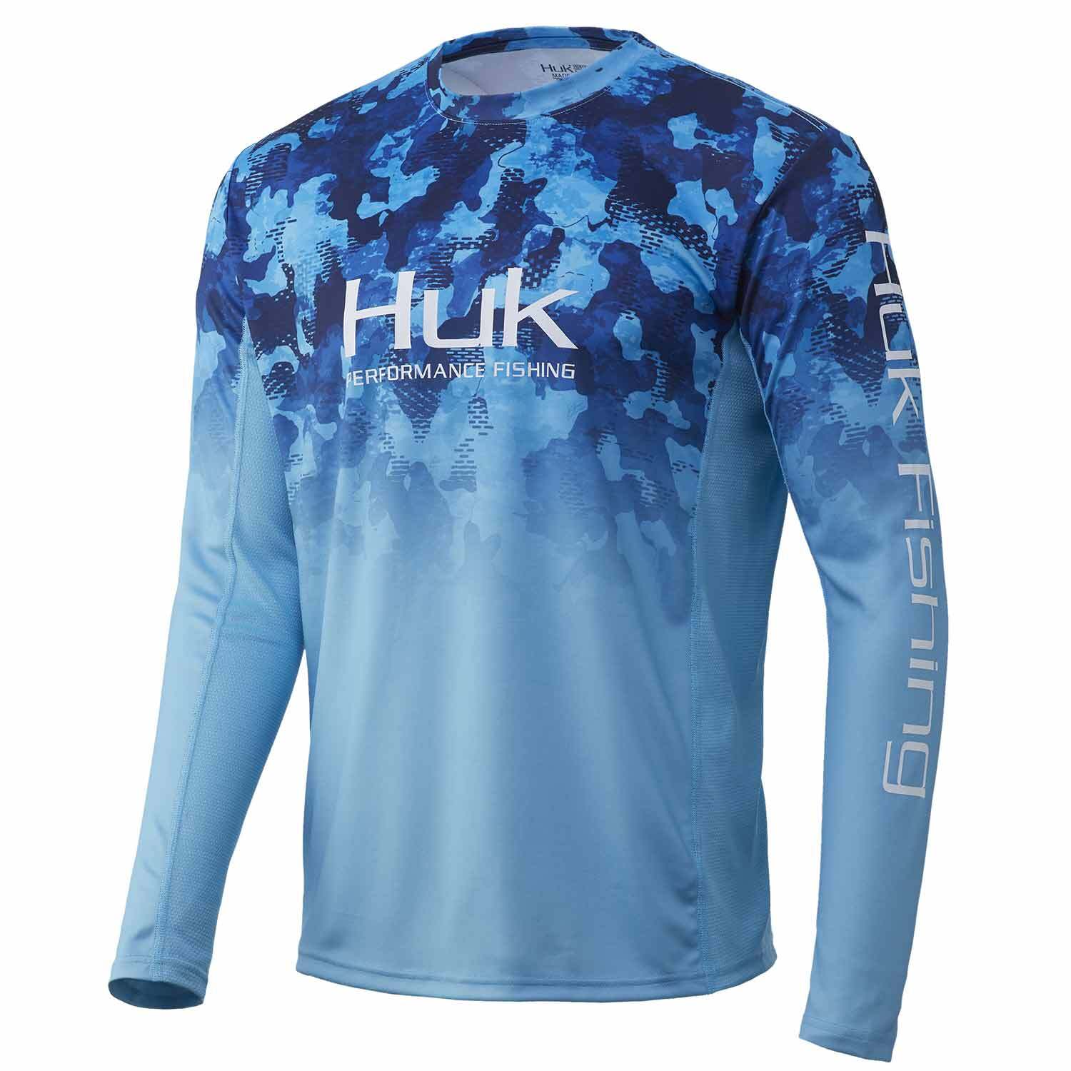 HUK Men's Icon X Camo Fishing Shirt - Short-Sleeve, UPF 50+, Performance Quick-Dry - View #8