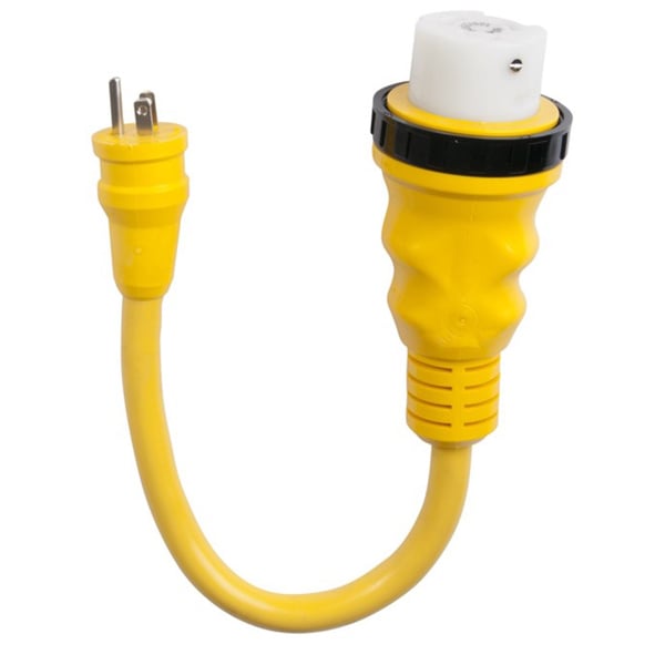 Marinco 15A–50A Shore Power Pigtail Adapter